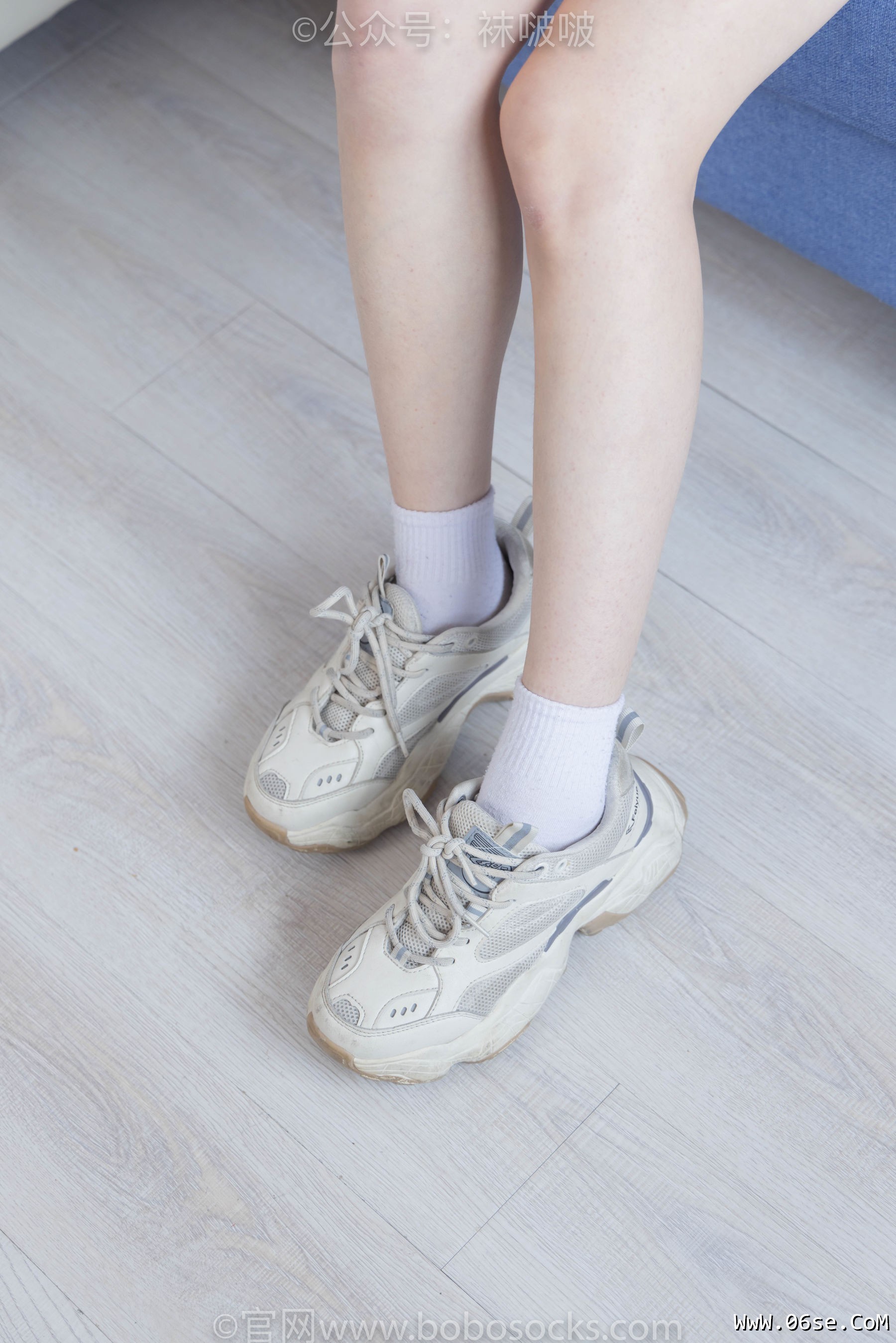 图片[21]-BoBoSocks袜啵啵 No.084 苏苏-运动鞋、日常所穿白棉袜、裸足[140P]-六色网