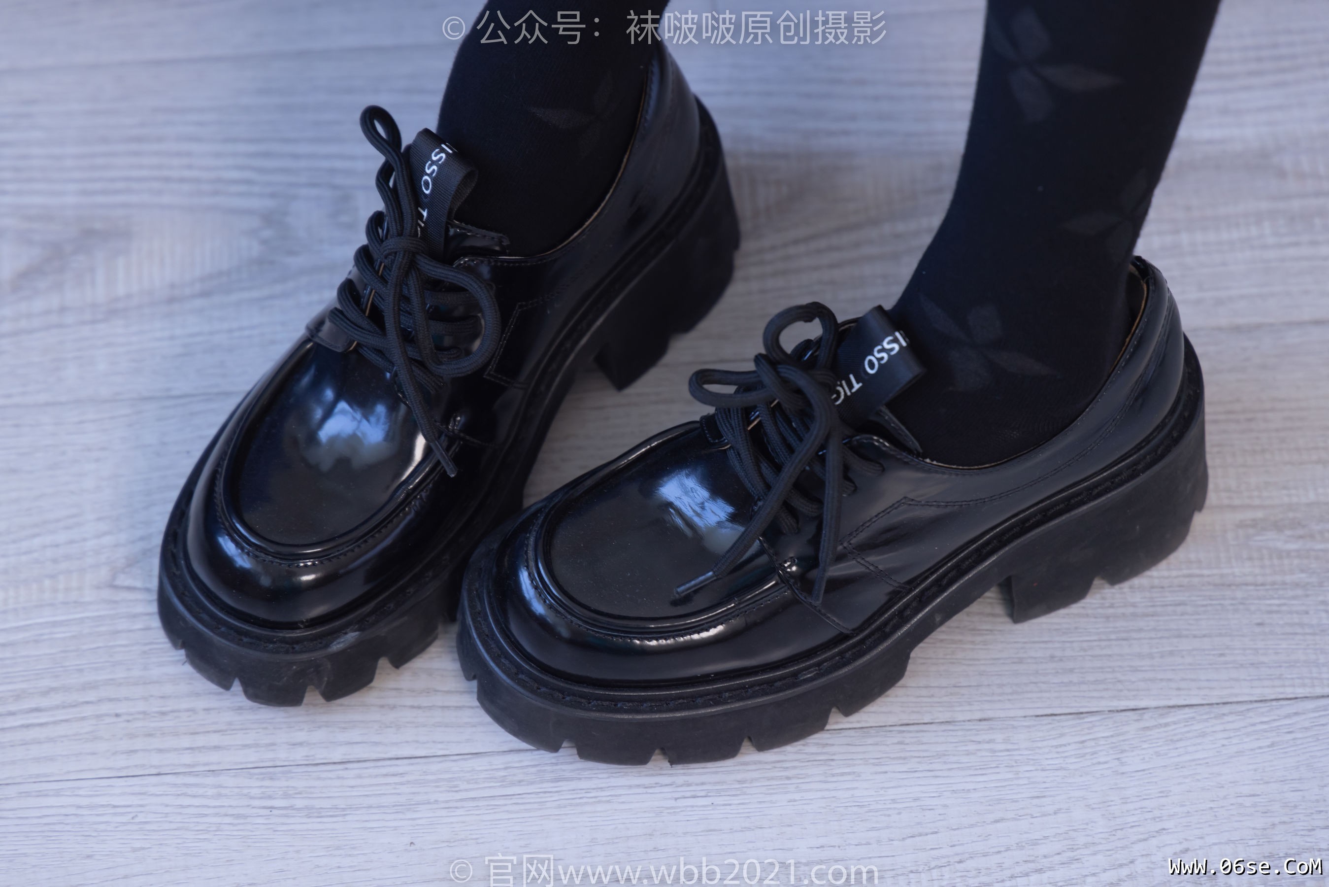 BoBoSocks袜啵啵 No.270 稚予 -高跟鞋、皮鞋、厚黑丝、黑色大腿棉袜[149P]-六色网