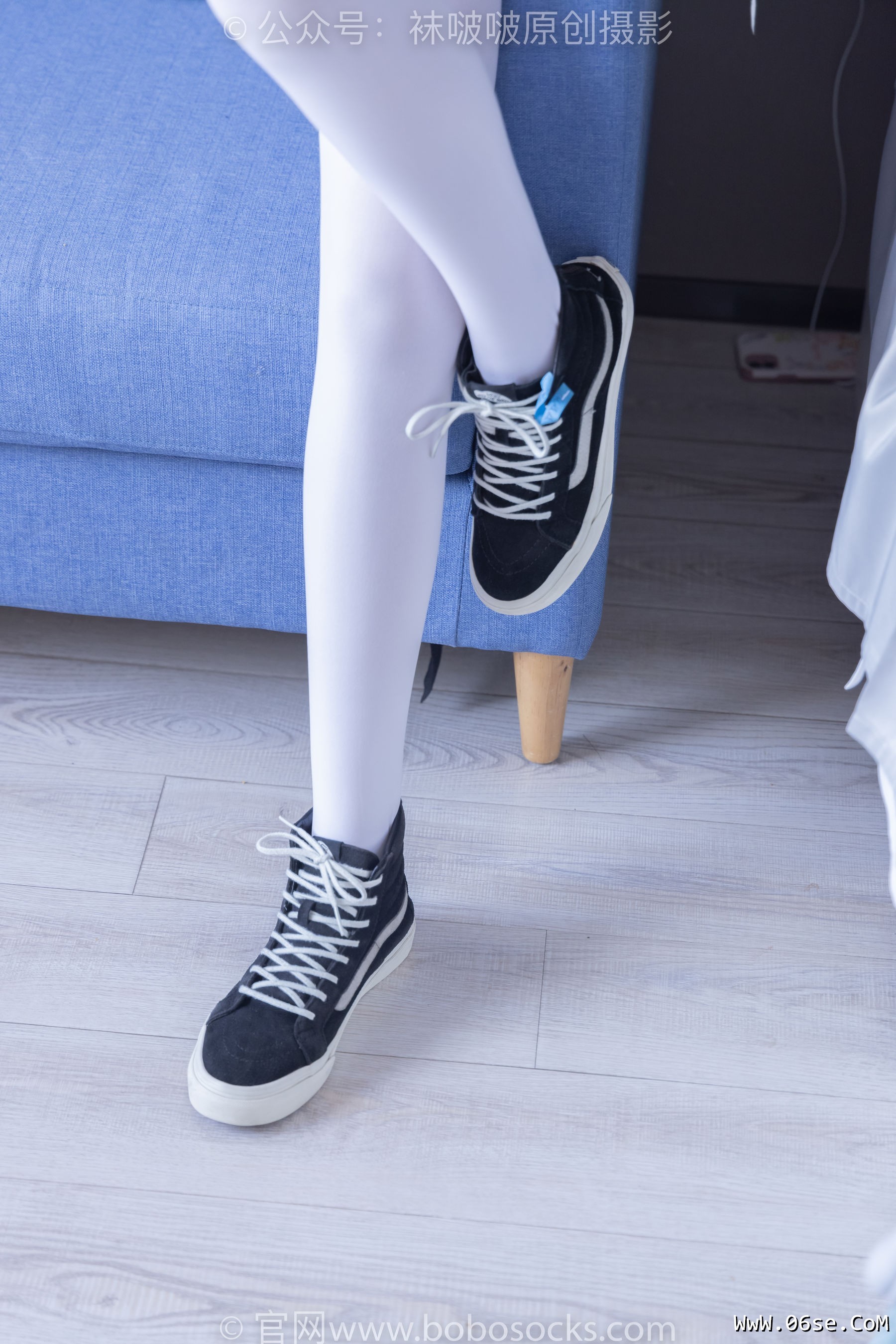 图片[54]-BoBoSocks袜啵啵 No.215 小甜豆-三双帆布鞋板鞋、厚白丝、黑丝[144P]-六色网