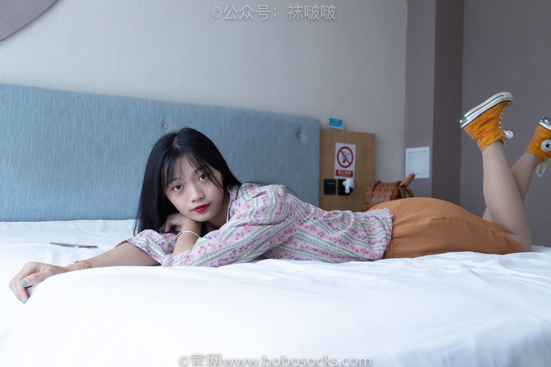 图片[19]-BoBoSocks袜啵啵 No.008 涵涵-帆布鞋、白色短棉袜、肉丝[139P]-六色网