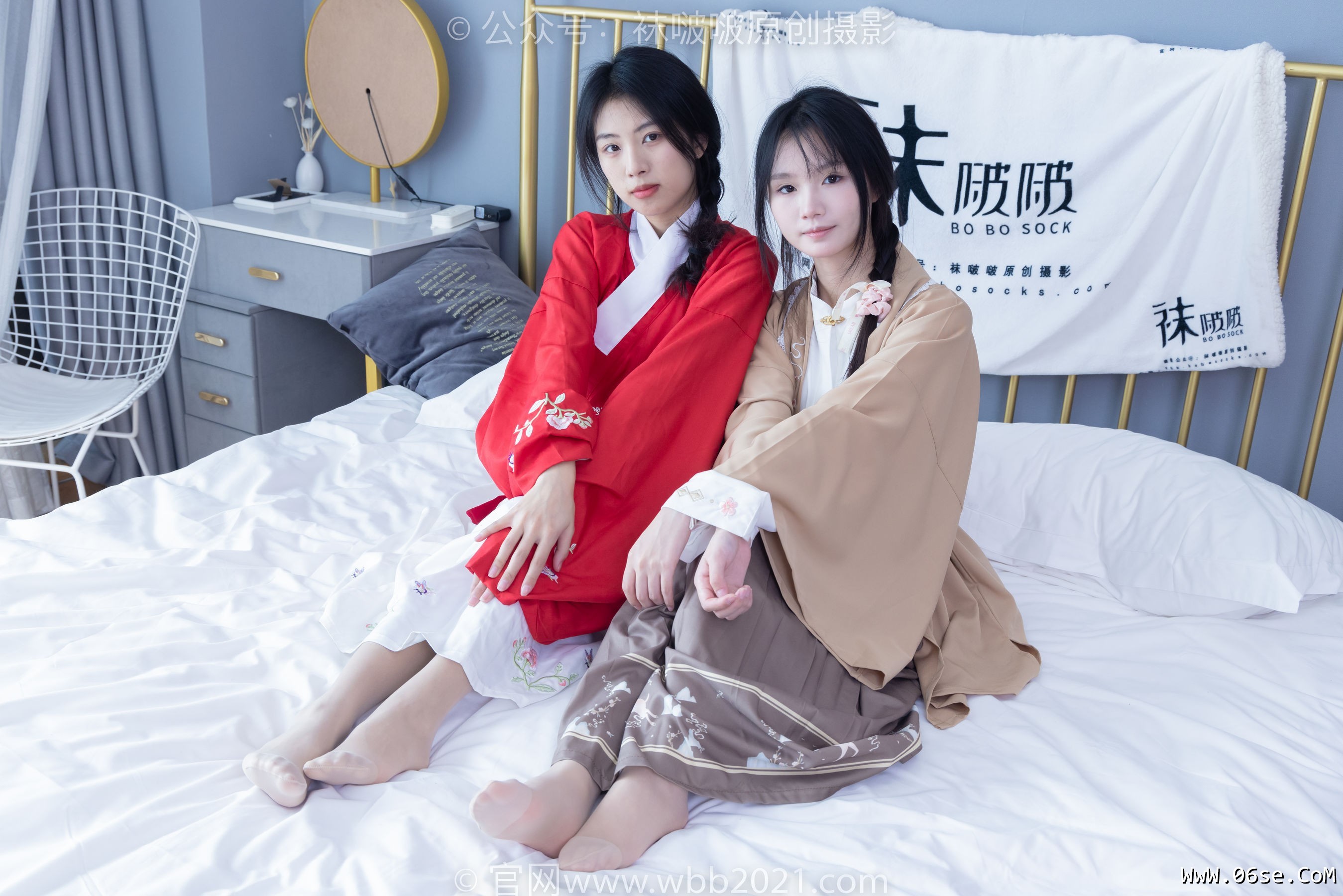 图片[15]-BoBoSocks袜啵啵 No.400 奶油&甜甜圈 -两双高跟鞋、白棉袜、肉丝[158P]-六色网