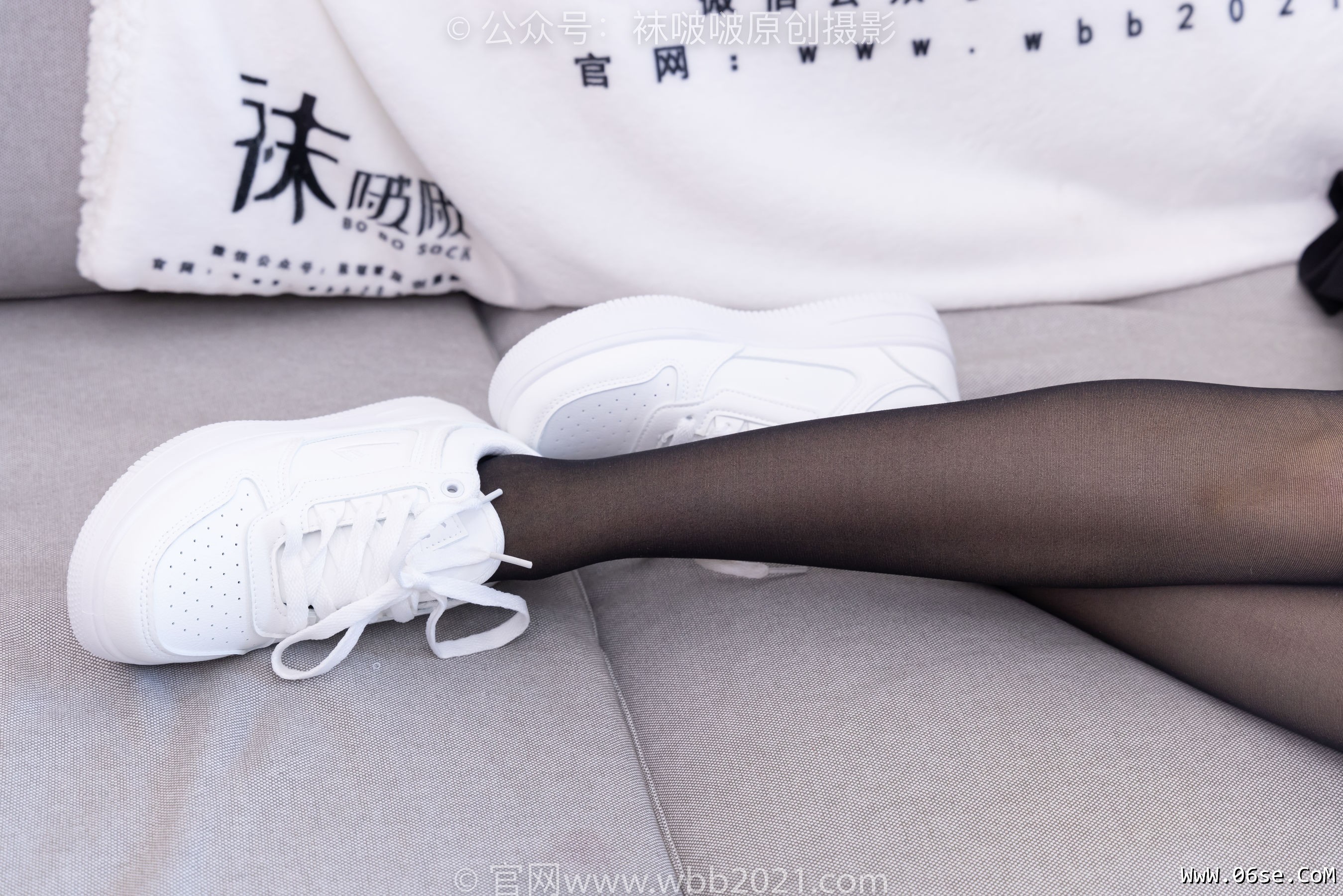 图片[58]-BoBoSocks袜啵啵 No.407 稚予 -板鞋、黑丝[140P]-六色网