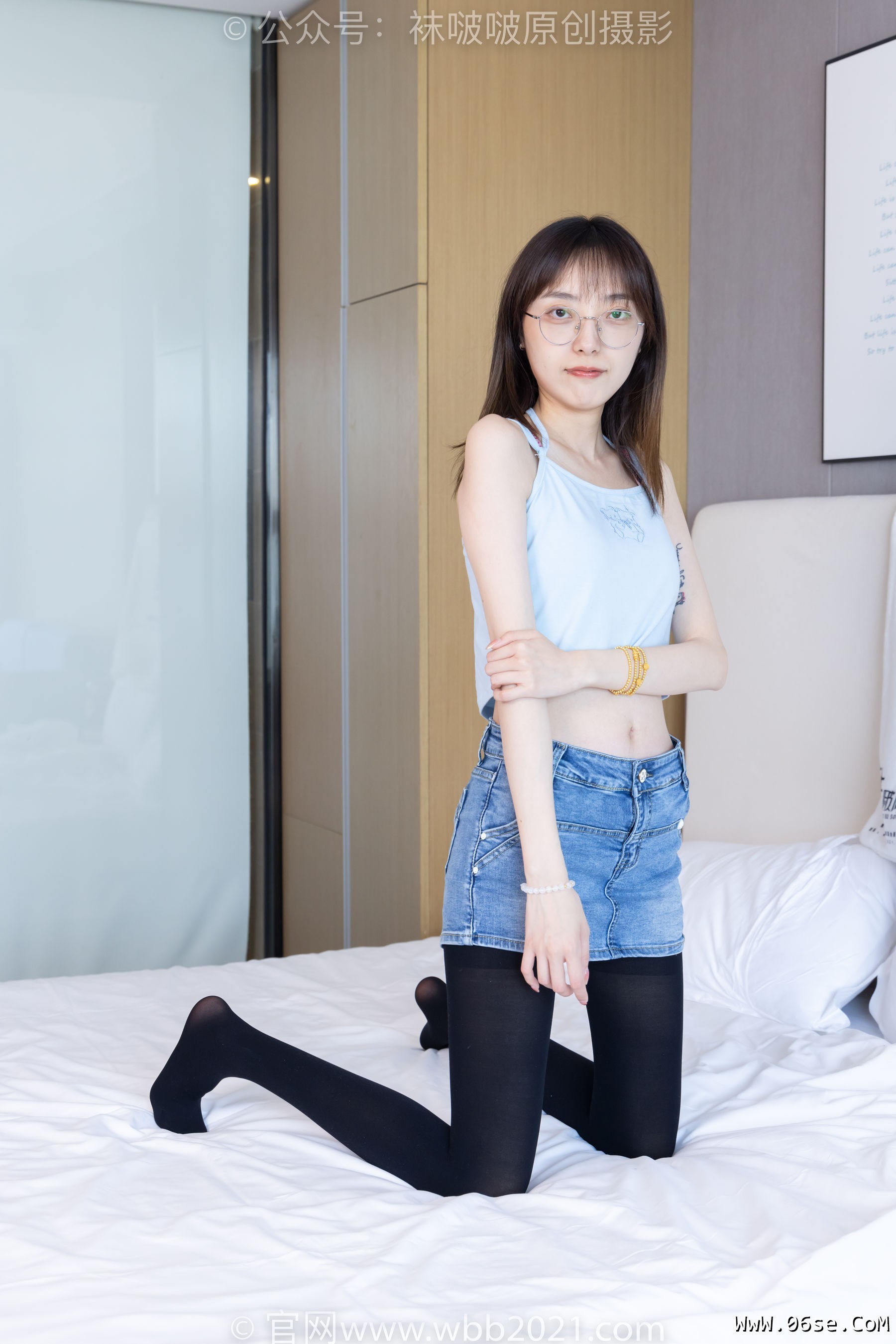 图片[118]-BoBoSocks袜啵啵 No.385 稚予 -高跟鞋、皮鞋、运动鞋、厚黑丝[180P]-六色网