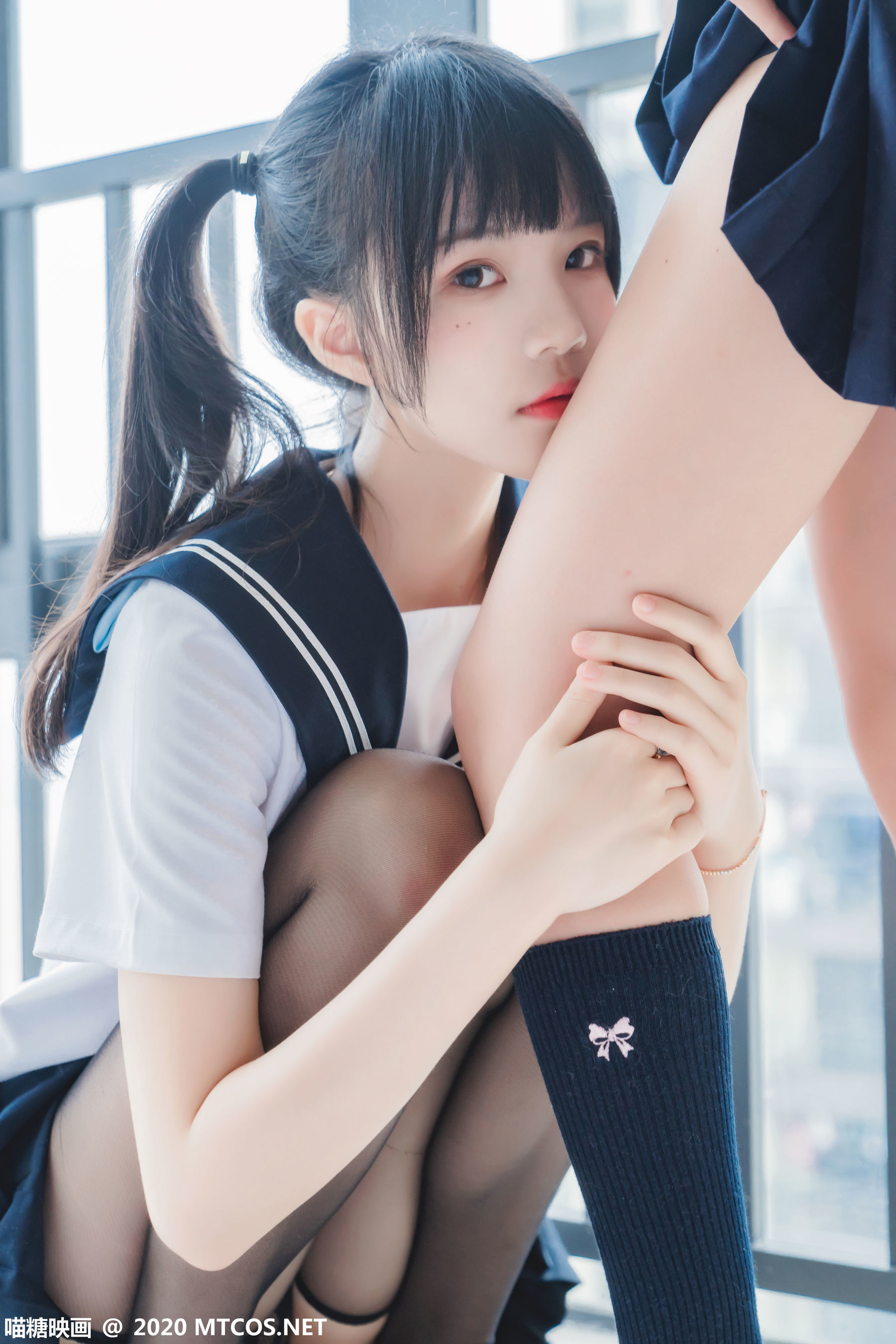 图片[33]-[喵糖映画] JKL.014 她？JK制服 [33P]-六色网