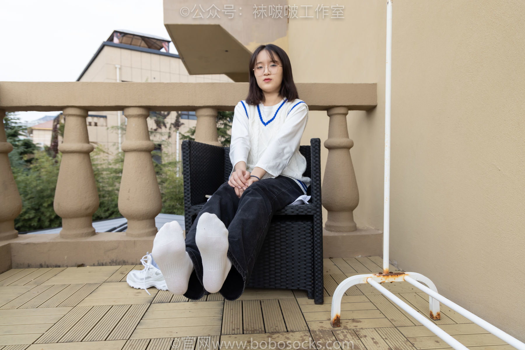 图片[48]-BoBoSocks袜啵啵 积分限定作品007 熊熊-运动鞋、白棉袜、裸足[134P]-六色网