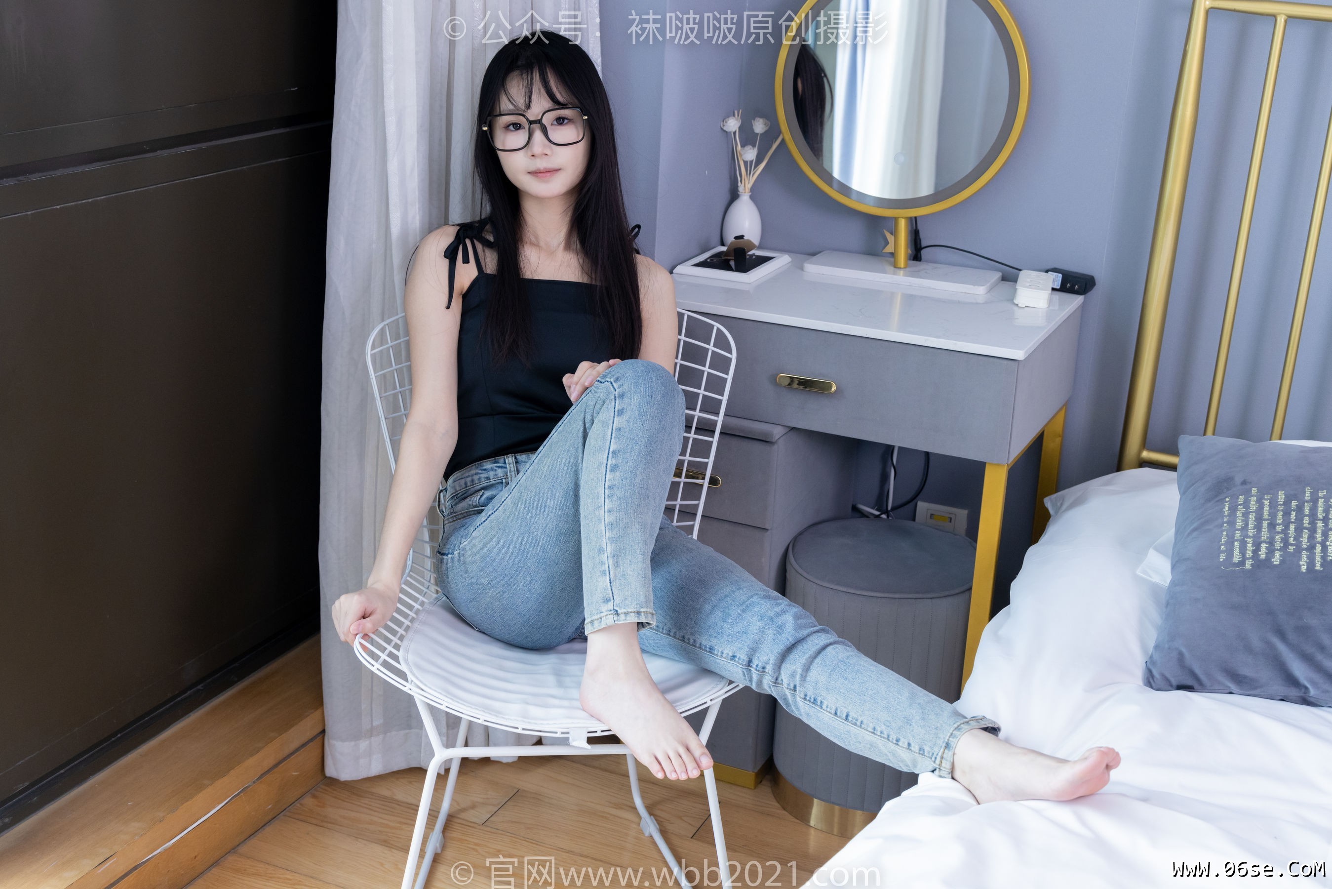 图片[16]-BoBoSocks袜啵啵 No.359 甜甜圈 -板鞋、高跟鞋、牛仔裤、裸足、连衣裙、肉丝[180P]-六色网