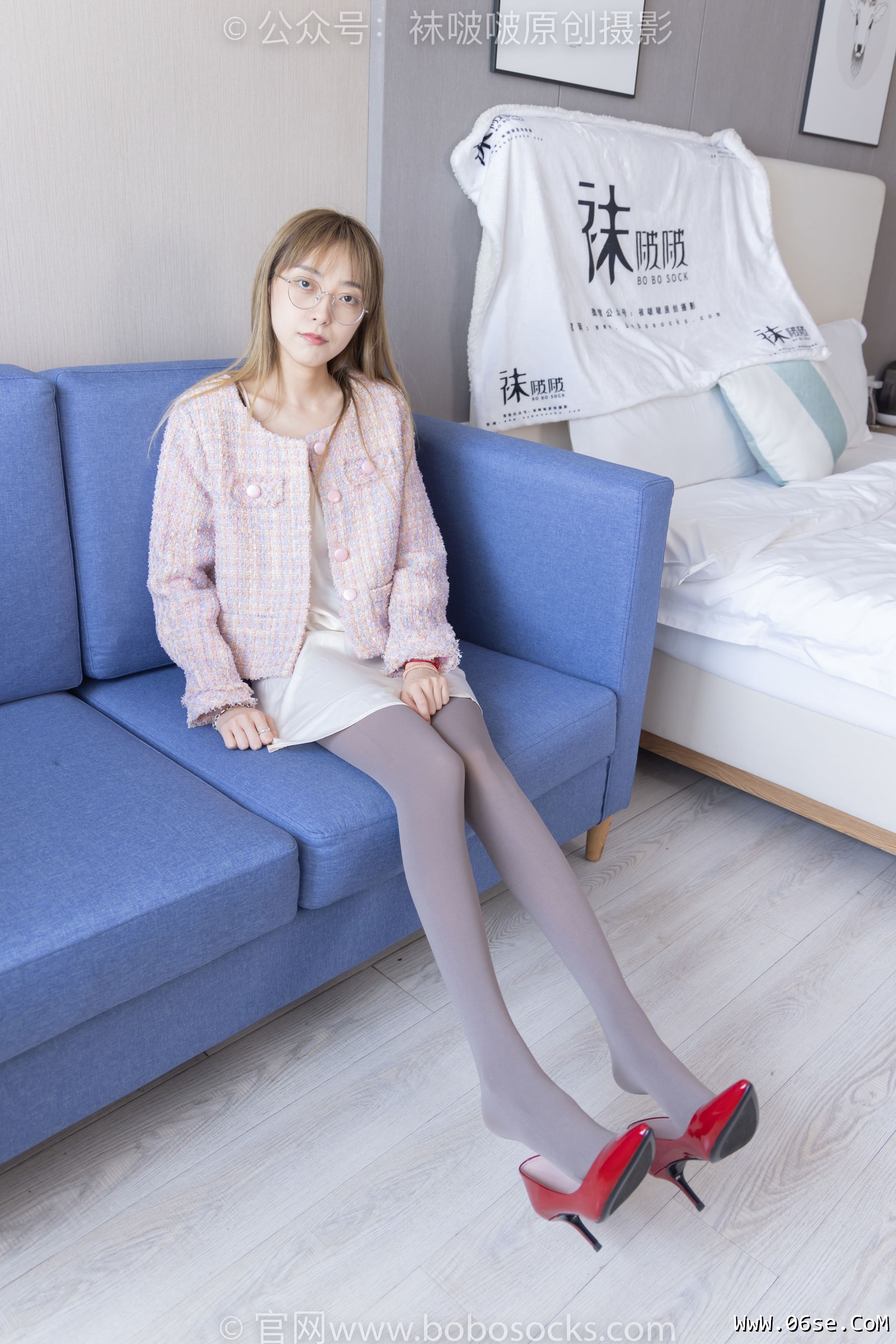 图片[61]-BoBoSocks袜啵啵 No.225 稚予-两双高跟鞋、厚灰丝[150P]-六色网