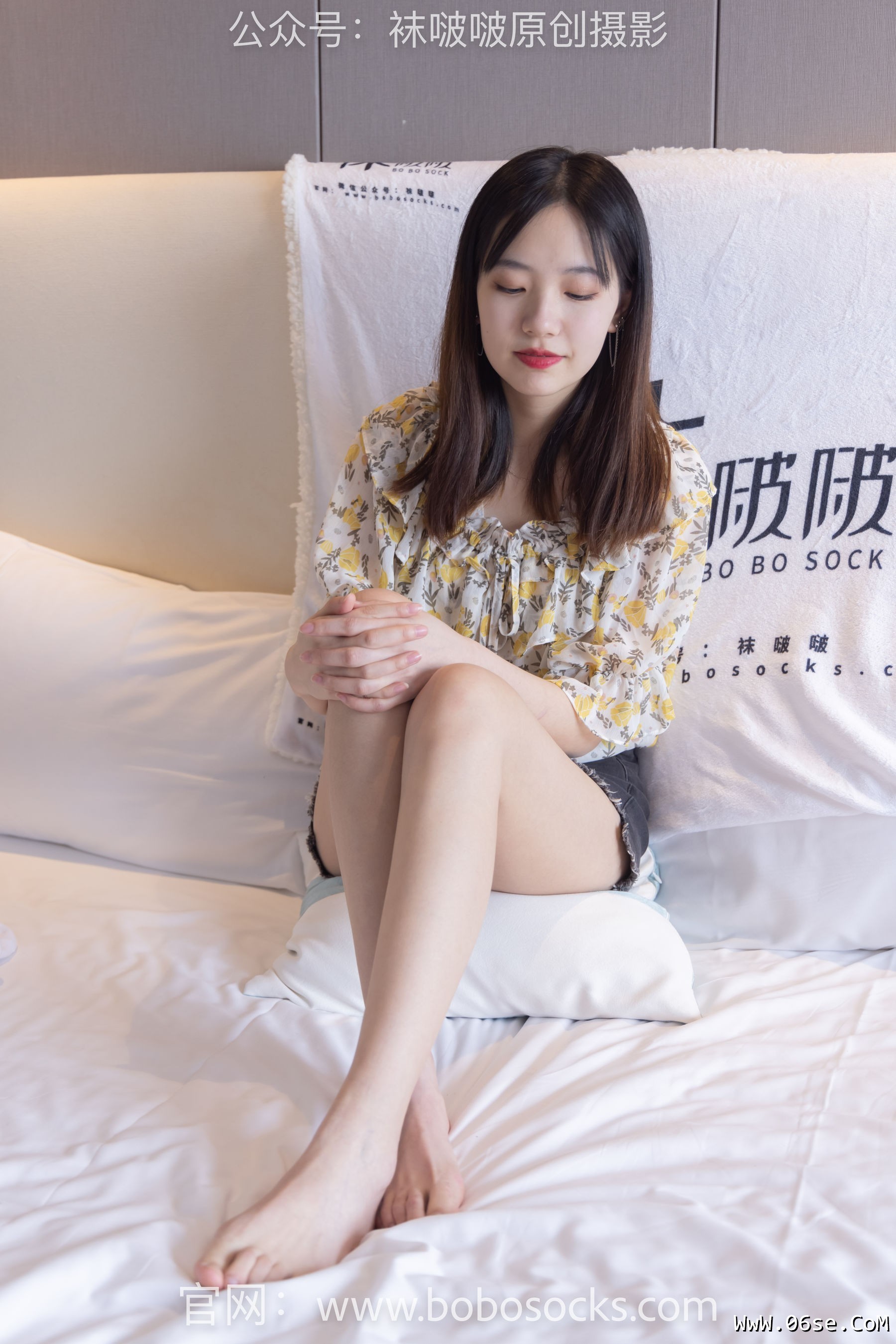 图片[86]-BoBoSocks袜啵啵 No.136 小甜豆-高跟长靴、白棉袜、裸足[200P]-六色网