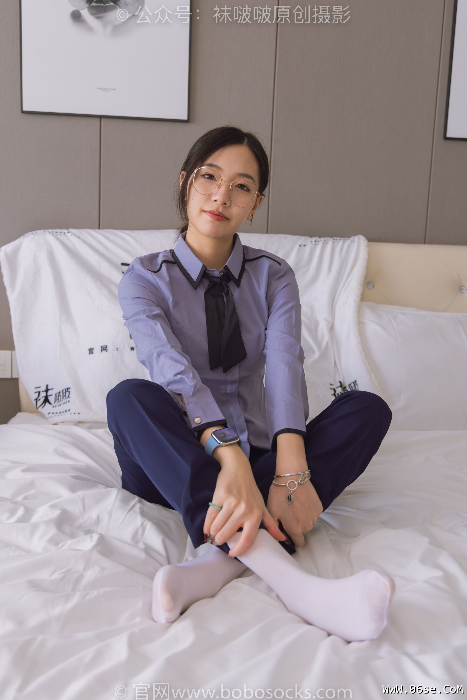 图片[115]-BoBoSocks袜啵啵 No.178 小甜豆-高跟鞋、厚白丝、ol风裤里丝[140P]-六色网