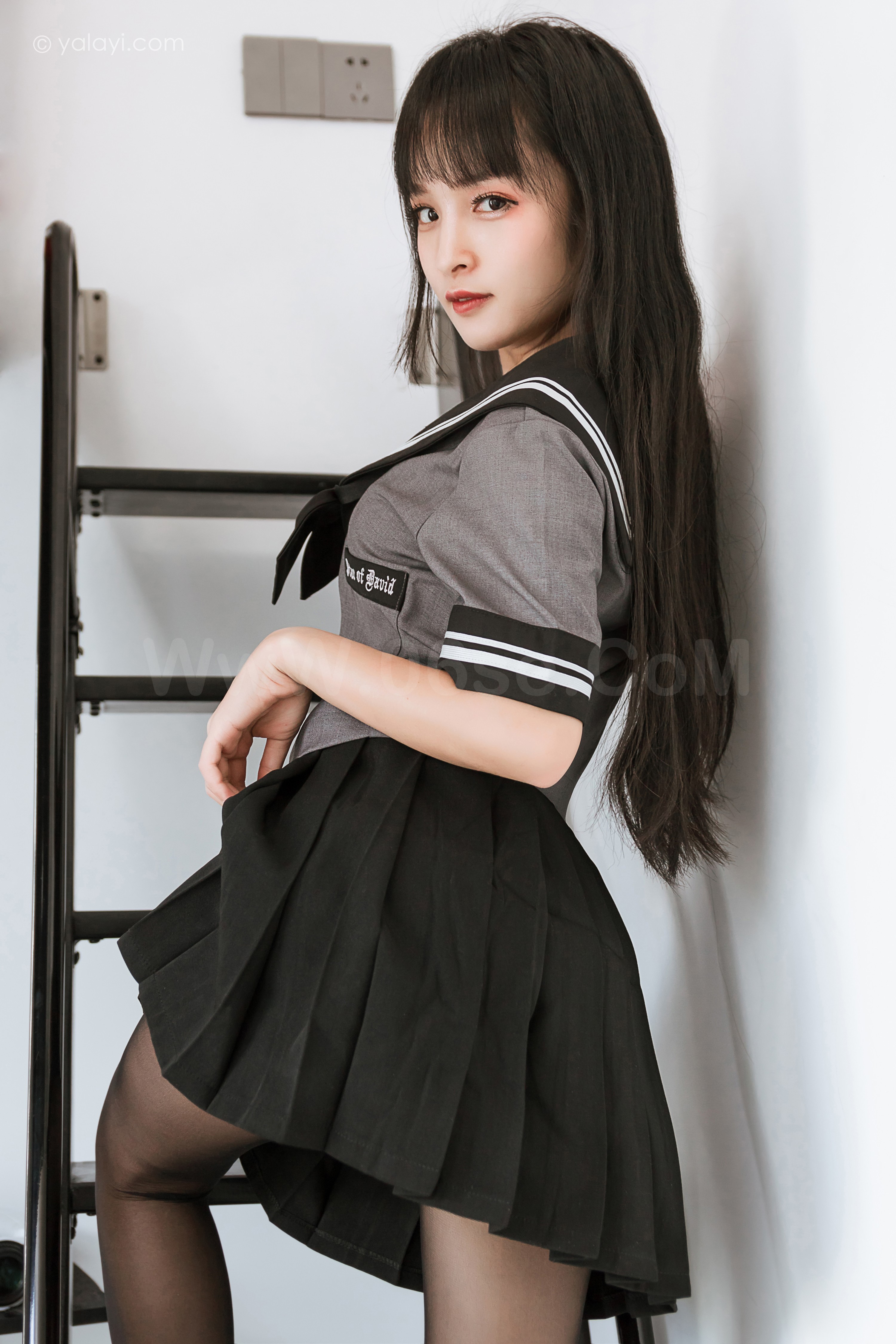 图片[2]-雅拉伊 – 艾丽《疯狂的jk学妹》[43P]-六色网