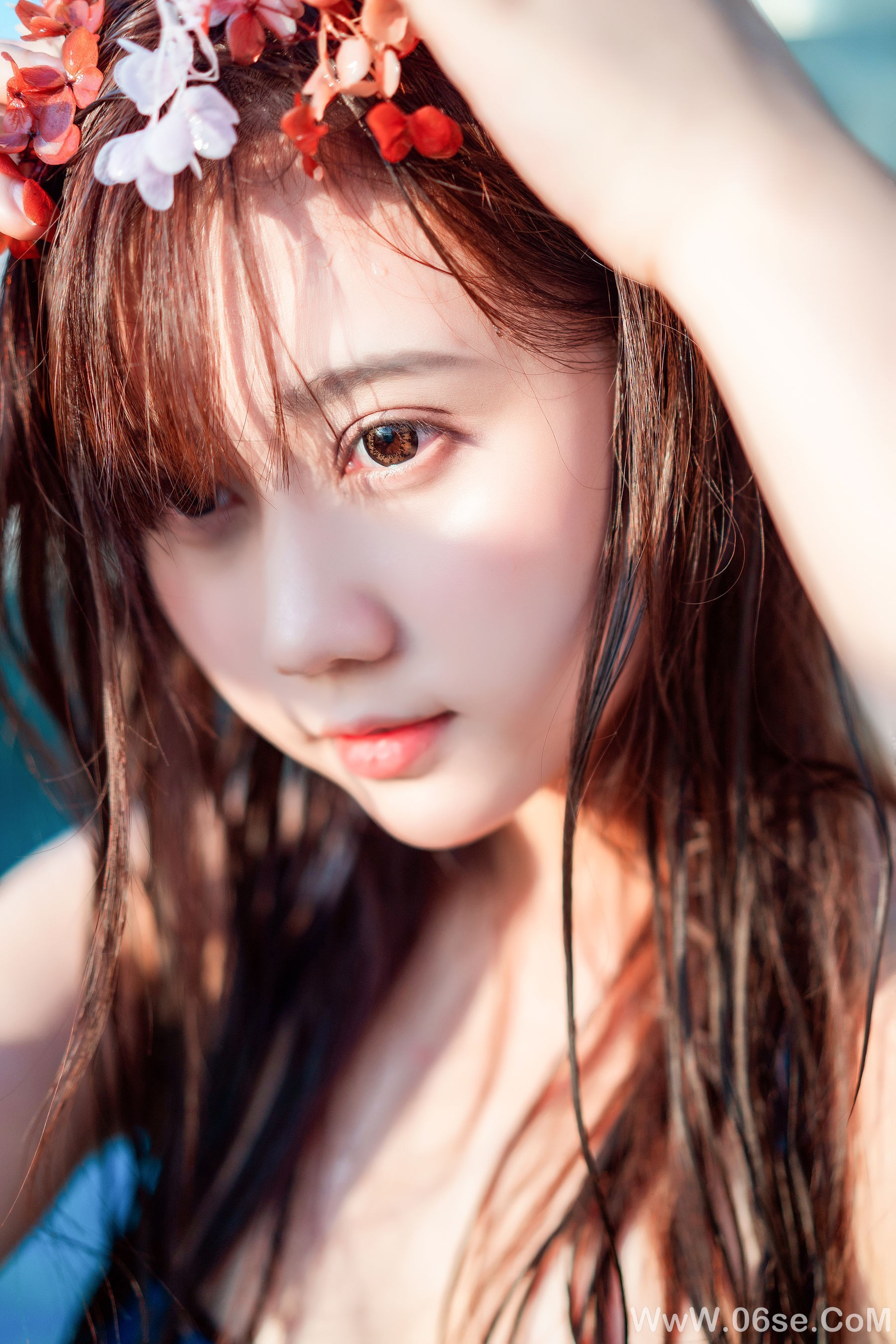 图片[53]-微博福利姬镜酱 私奔之泳衣[61P]-六色网