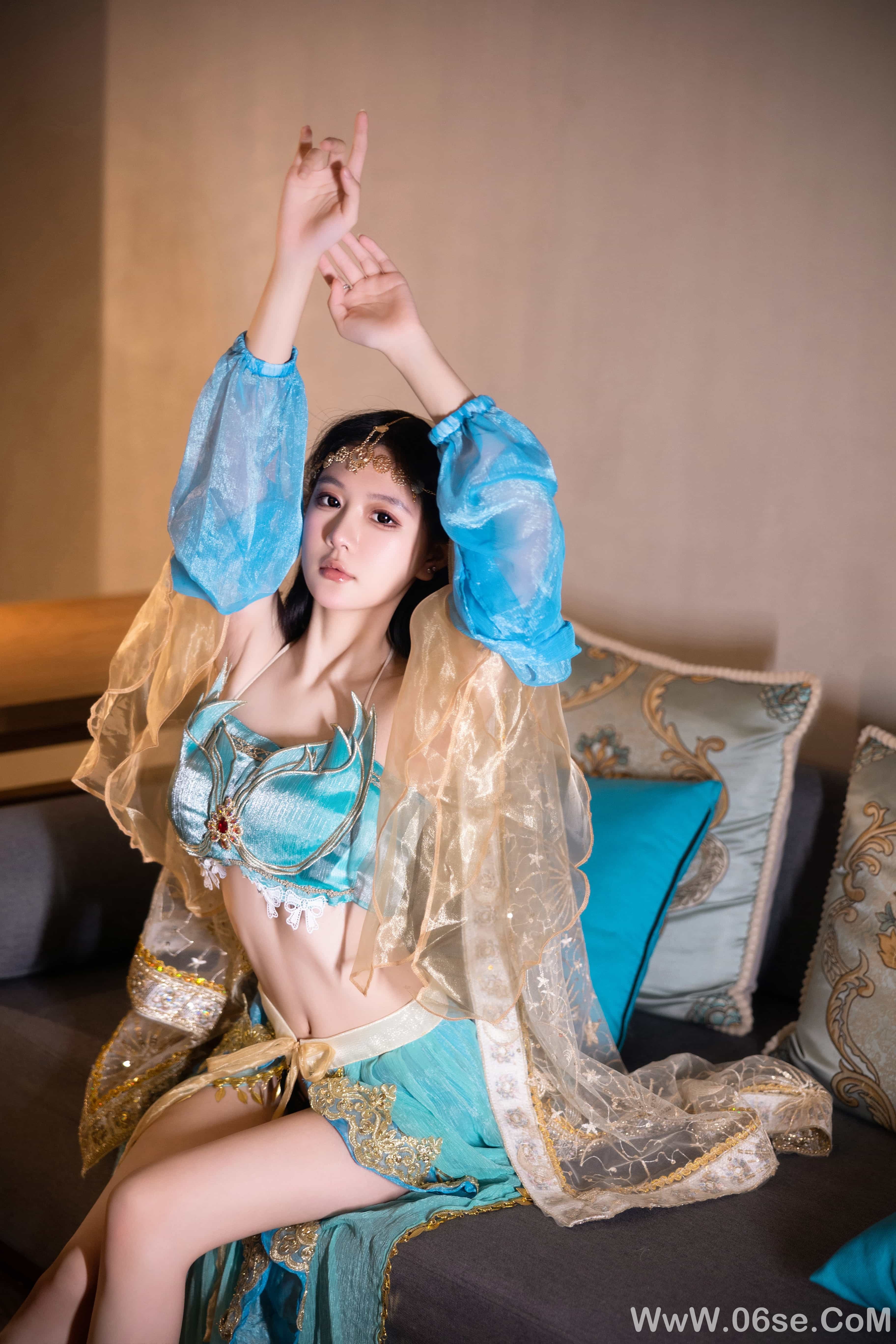 图片[35]-谢小蒽(幼幼) – 西域舞娘写真[92P]-六色网