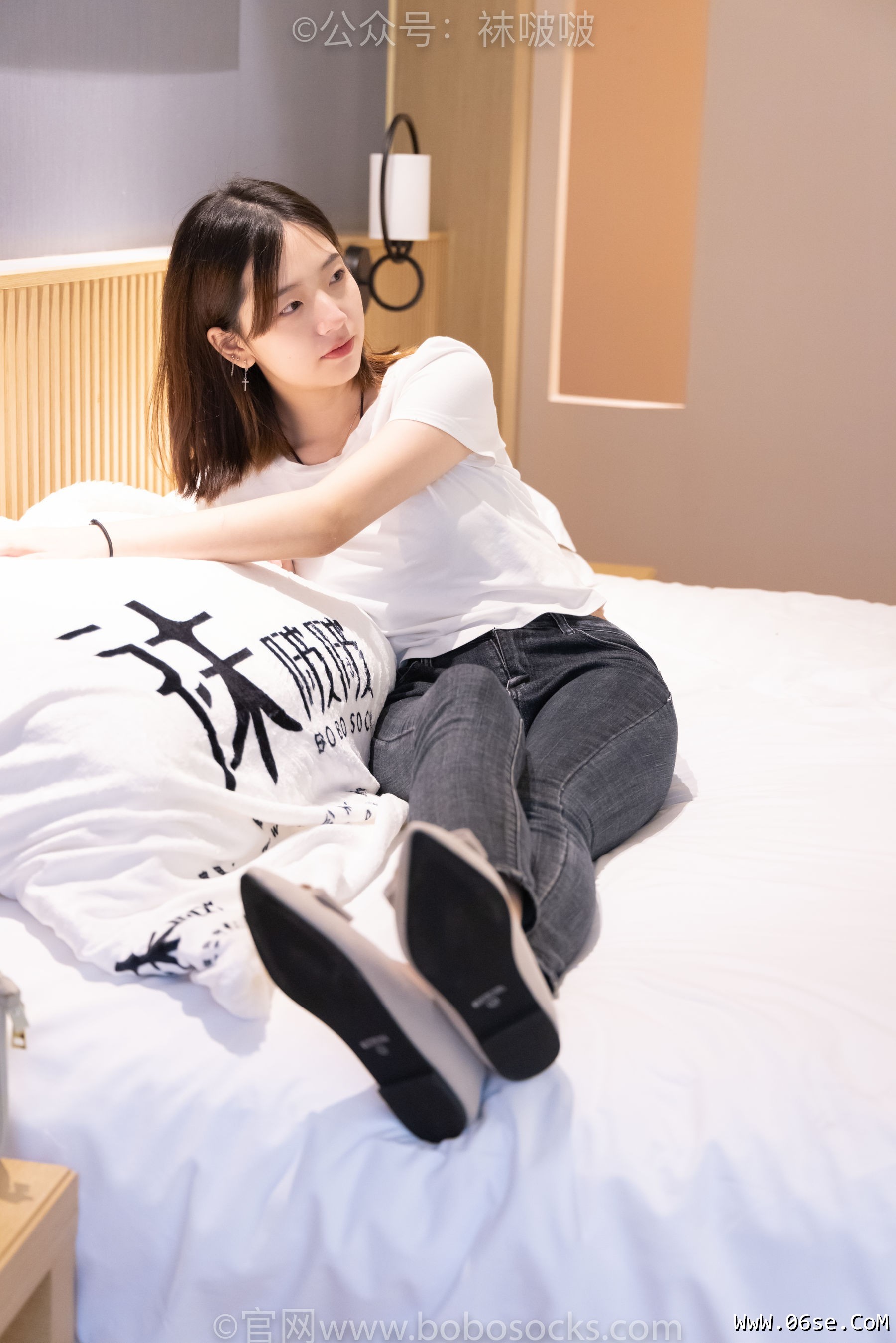图片[17]-BoBoSocks袜啵啵 No.063 小甜豆-平底鞋、短肉丝、短咖啡丝、裸足[155P]-六色网