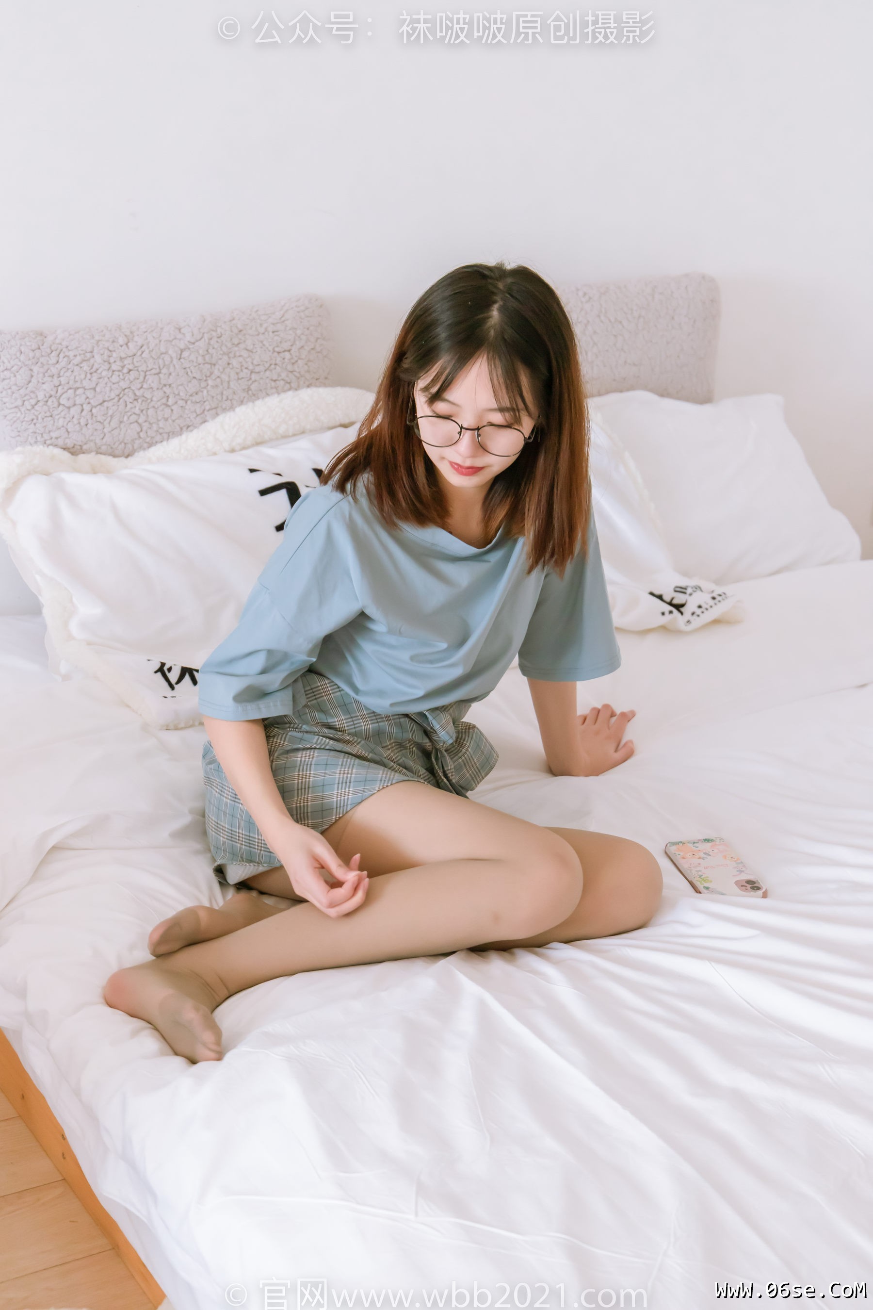 图片[73]-BoBoSocks袜啵啵 No.239 小甜豆-棉拖鞋、灰丝、裸足[140P]-六色网