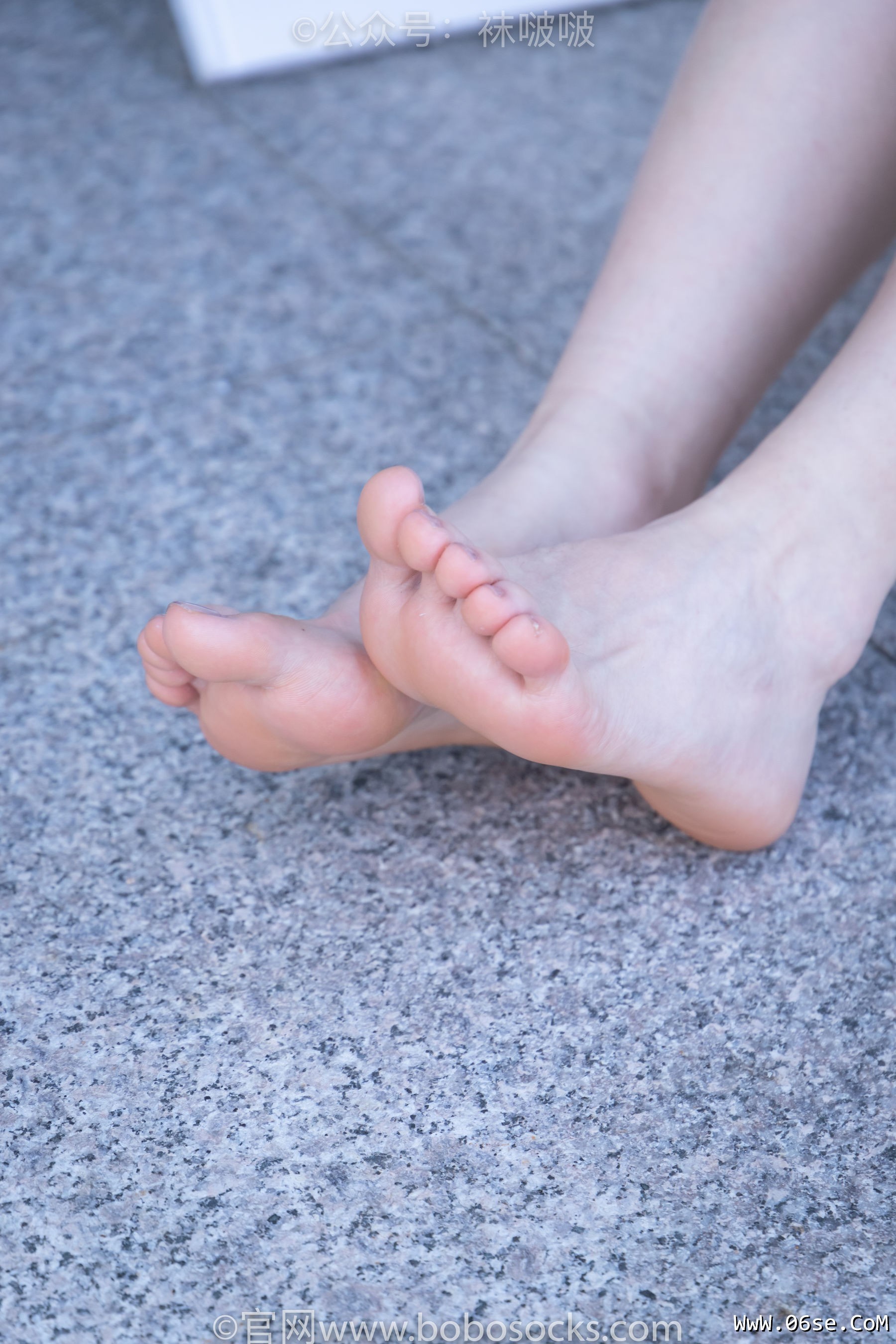 图片[74]-BoBoSocks袜啵啵 No.006 小米-运动鞋、白色小腿袜、裸足[130P]-六色网