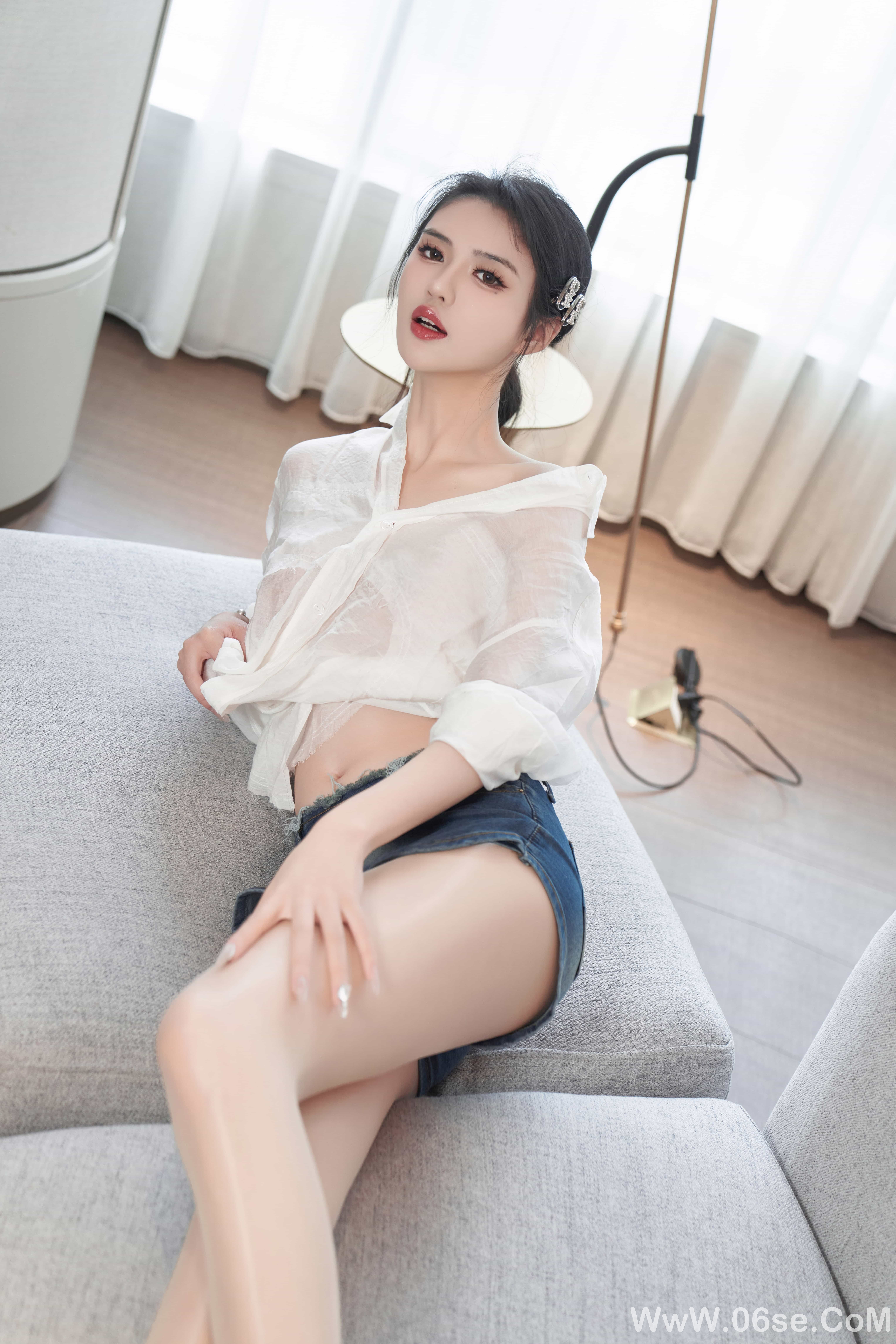 图片[82]-浅浅Danny – 内购 白衬衫[108P]-六色网
