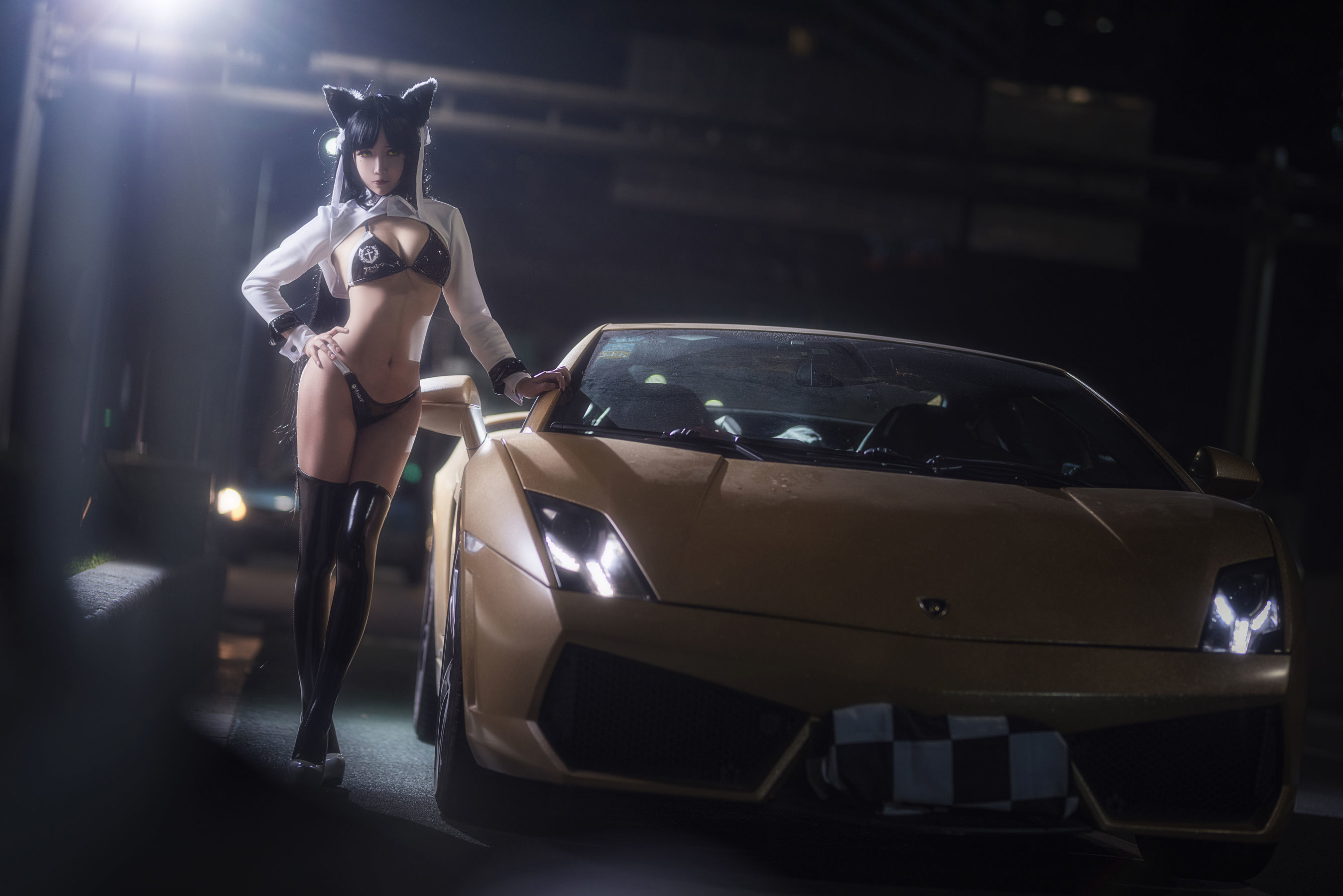 图片[12]-二次元妹子抱走莫子aa 赛车女郎[23P]-六色网