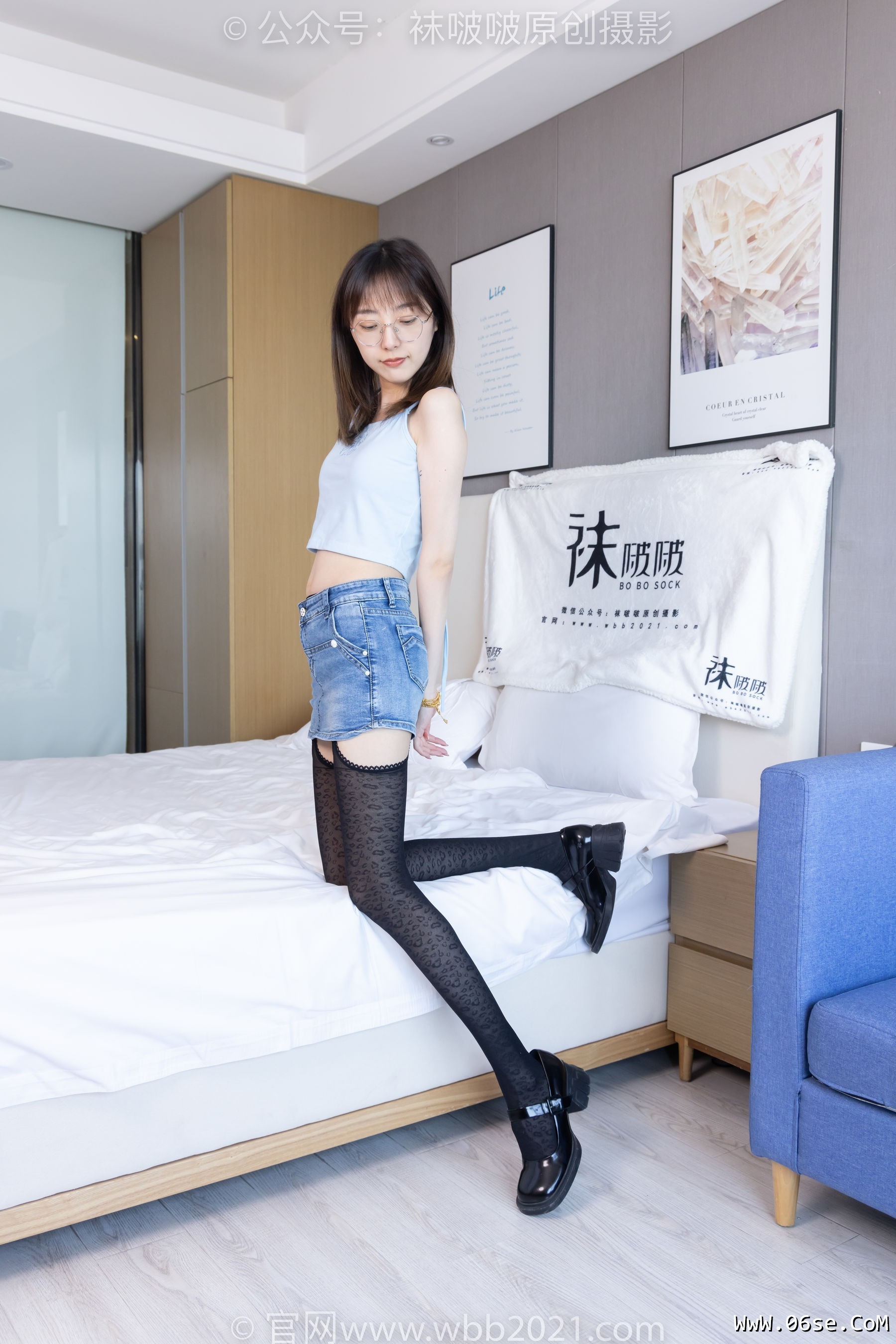 图片[8]-BoBoSocks袜啵啵 No.385 稚予 -高跟鞋、皮鞋、运动鞋、厚黑丝[180P]-六色网