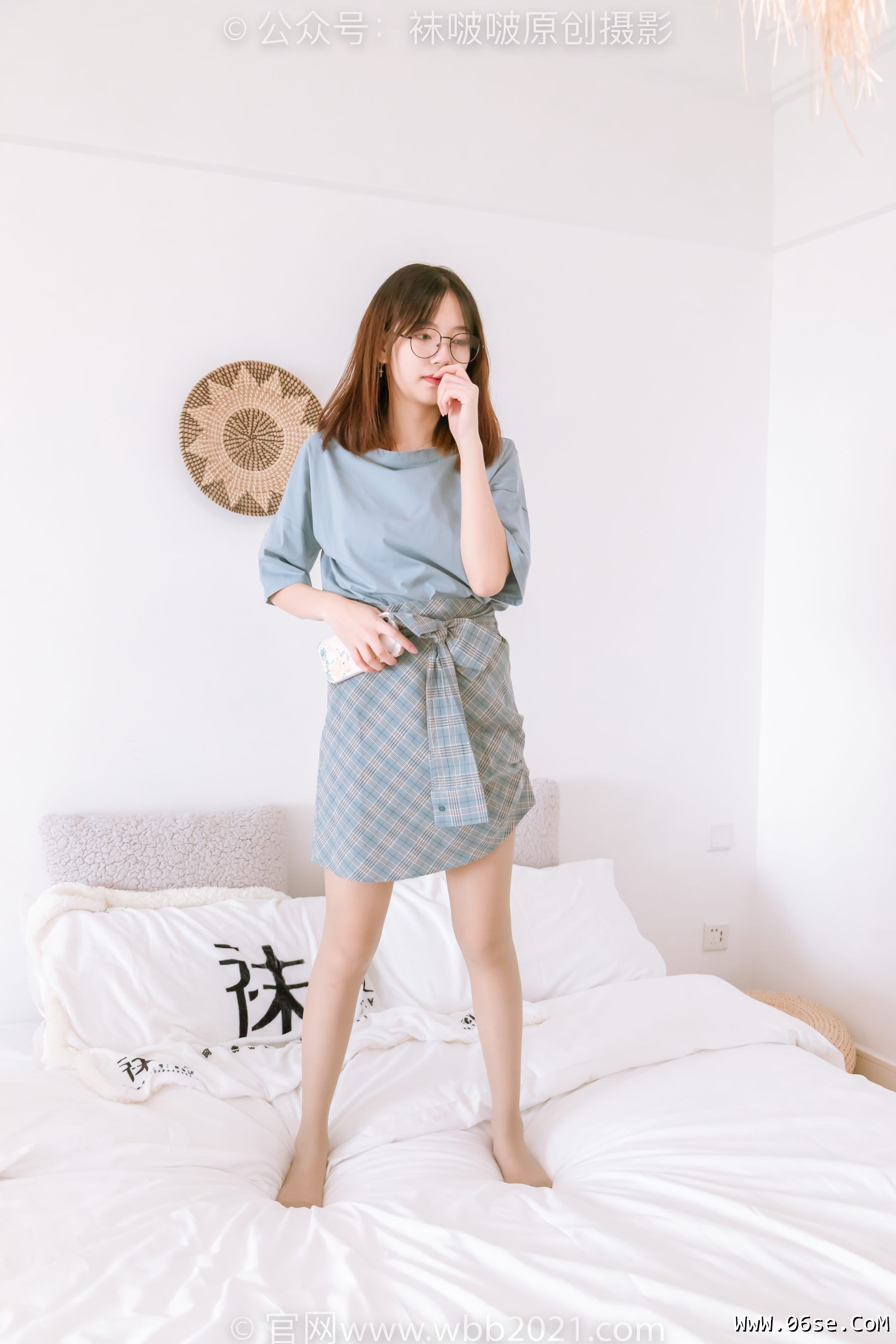 图片[94]-BoBoSocks袜啵啵 No.239 小甜豆-棉拖鞋、灰丝、裸足[140P]-六色网