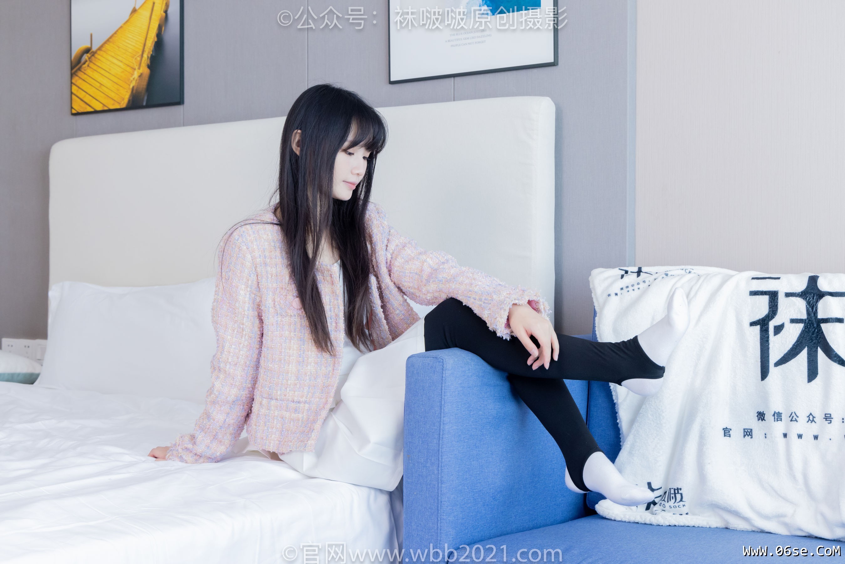 图片[146]-BoBoSocks袜啵啵 No.438 甜甜圈 -皮鞋、板鞋、白棉袜、黑色踩脚袜[150P]-六色网
