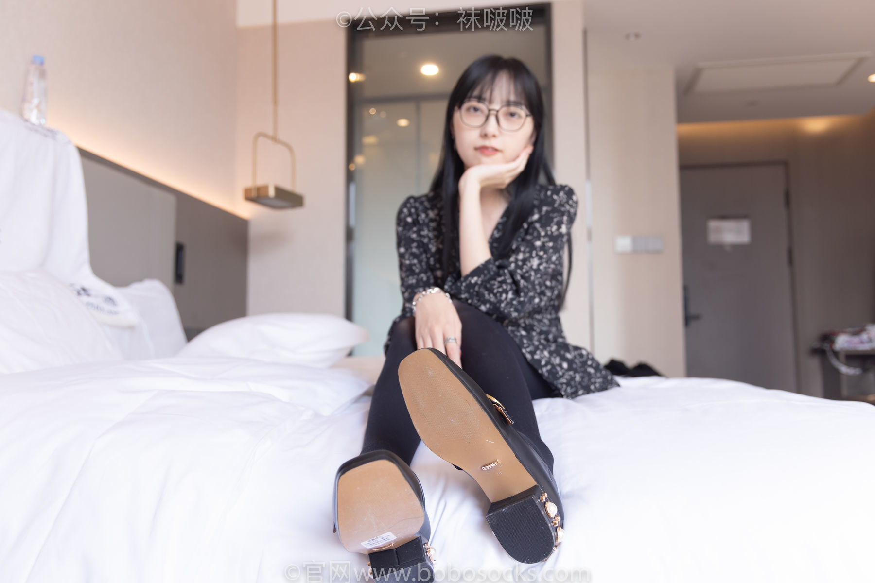 图片[27]-BoBoSocks袜啵啵 No.064 稚予-平底鞋、厚黑丝[137P]-六色网