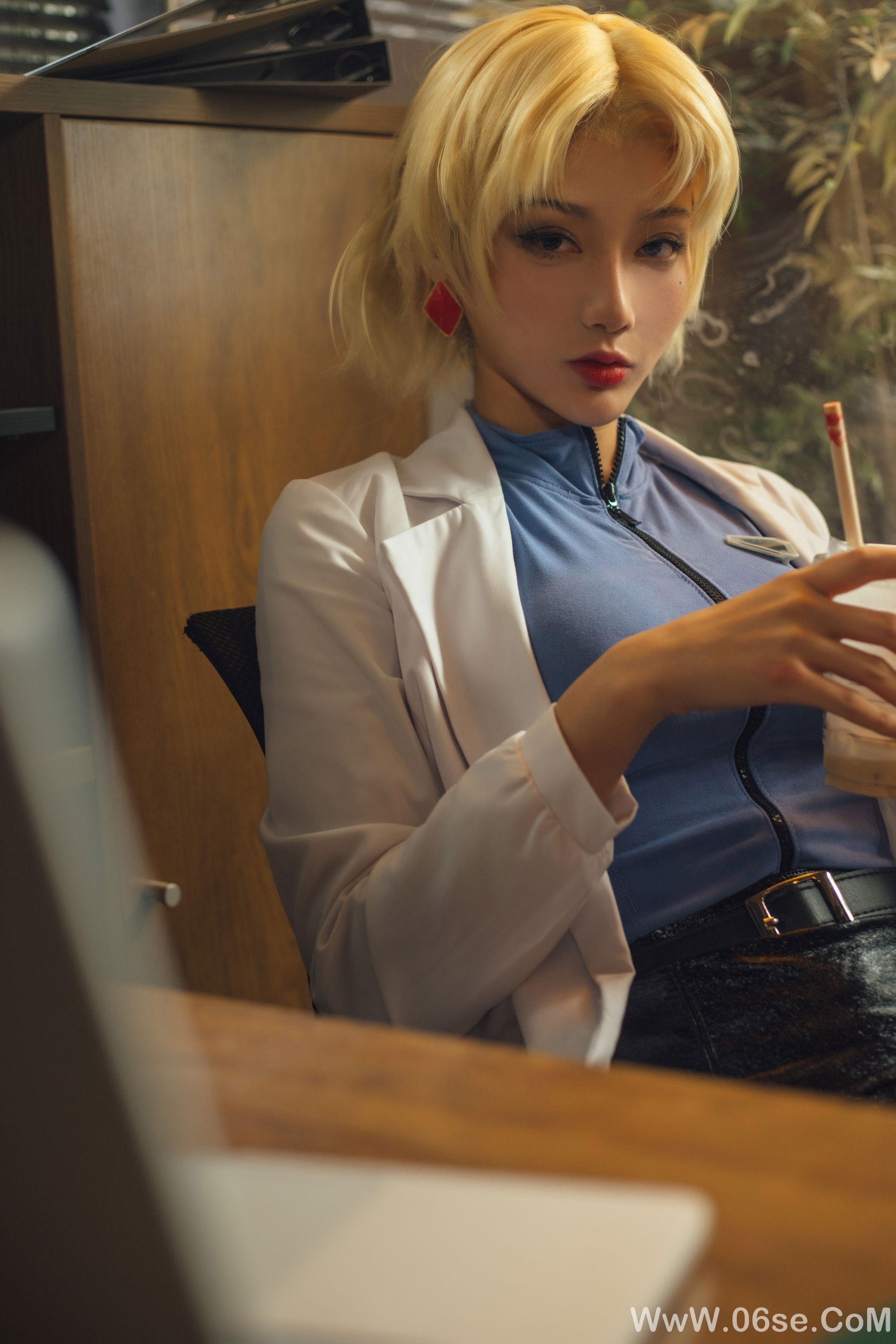 图片[3]-动漫博主如月灰 – 赤木律子[32P]-六色网
