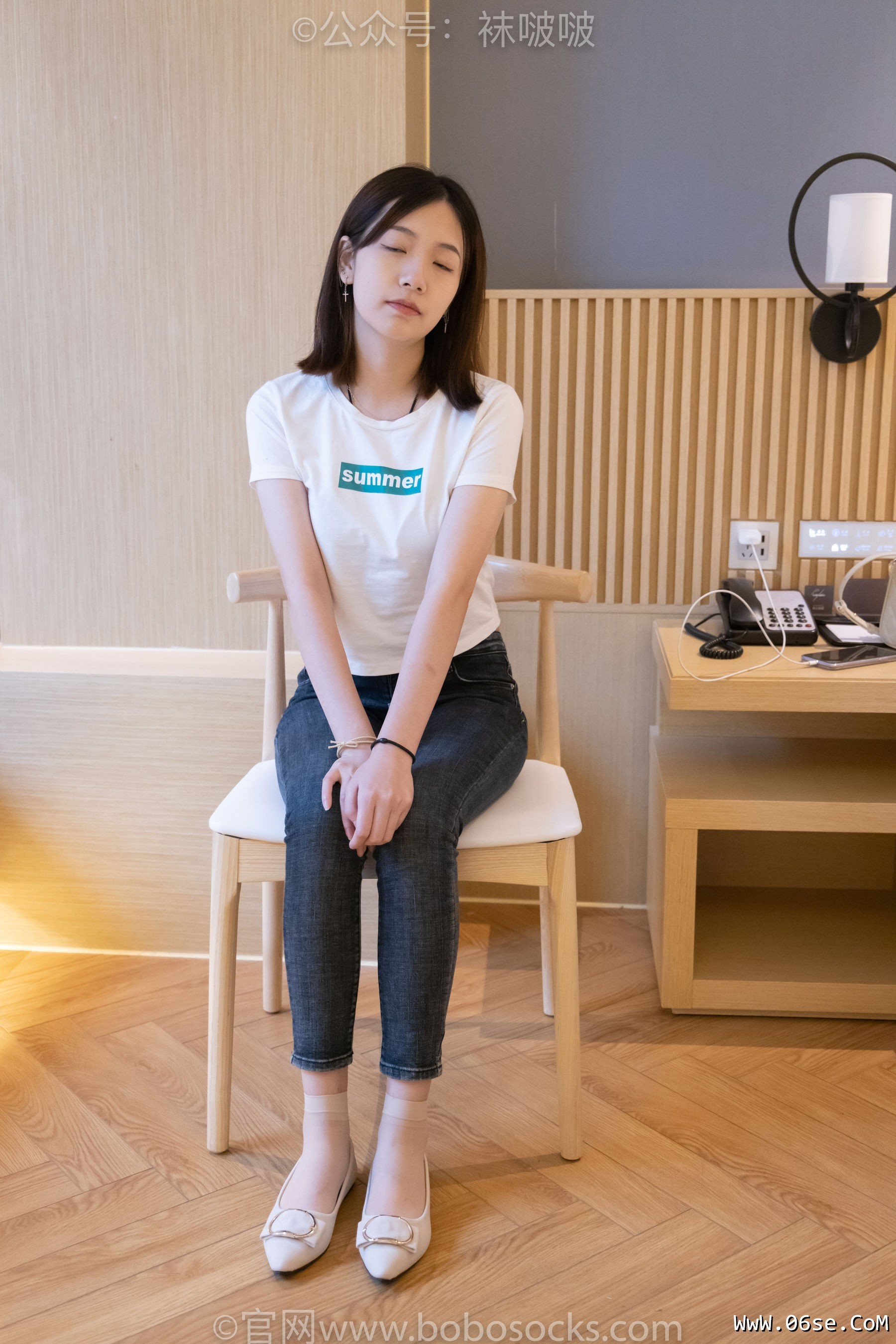 图片[28]-BoBoSocks袜啵啵 No.063 小甜豆-平底鞋、短肉丝、短咖啡丝、裸足[155P]-六色网