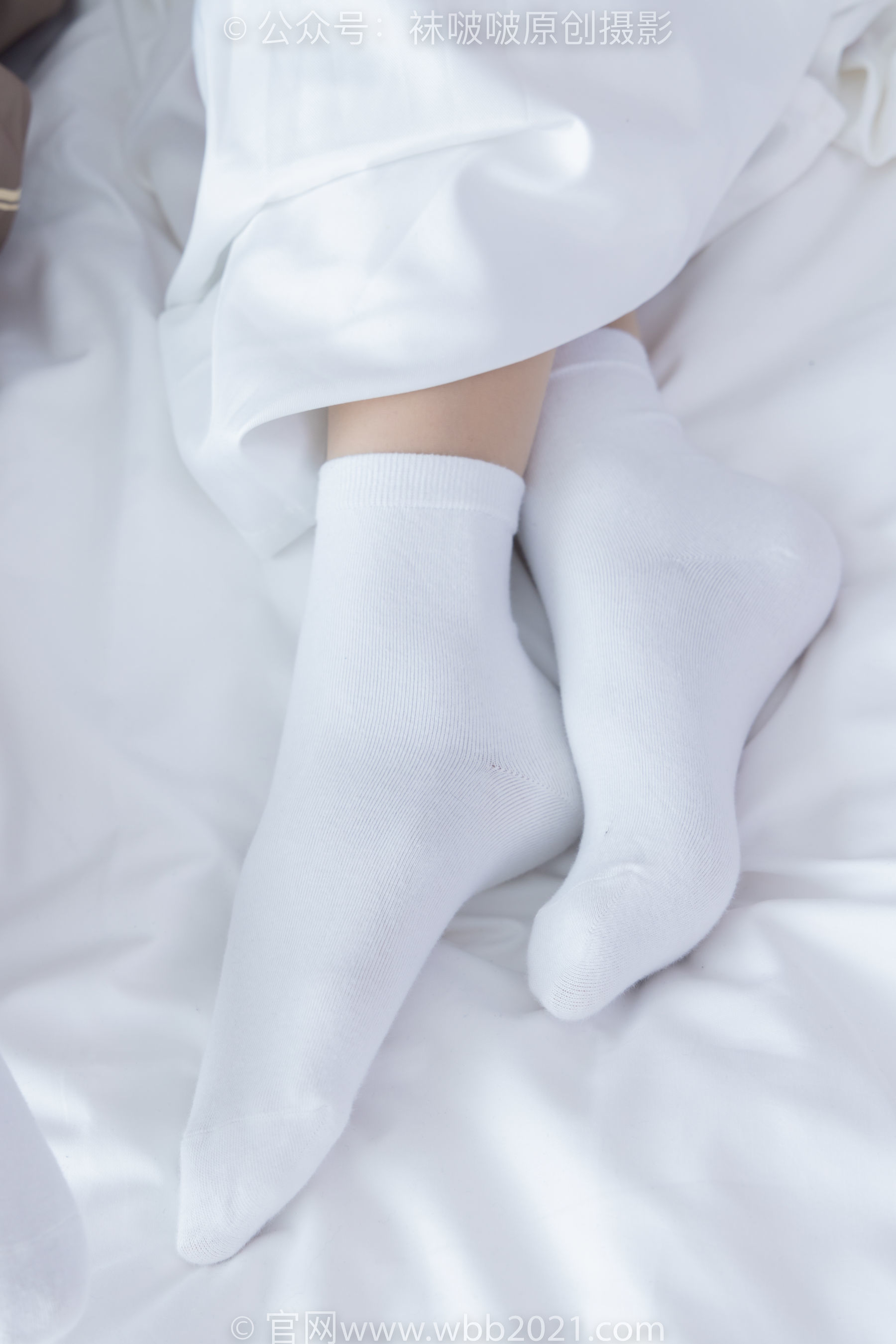 图片[149]-BoBoSocks袜啵啵 No.400 奶油&甜甜圈 -两双高跟鞋、白棉袜、肉丝[158P]-六色网