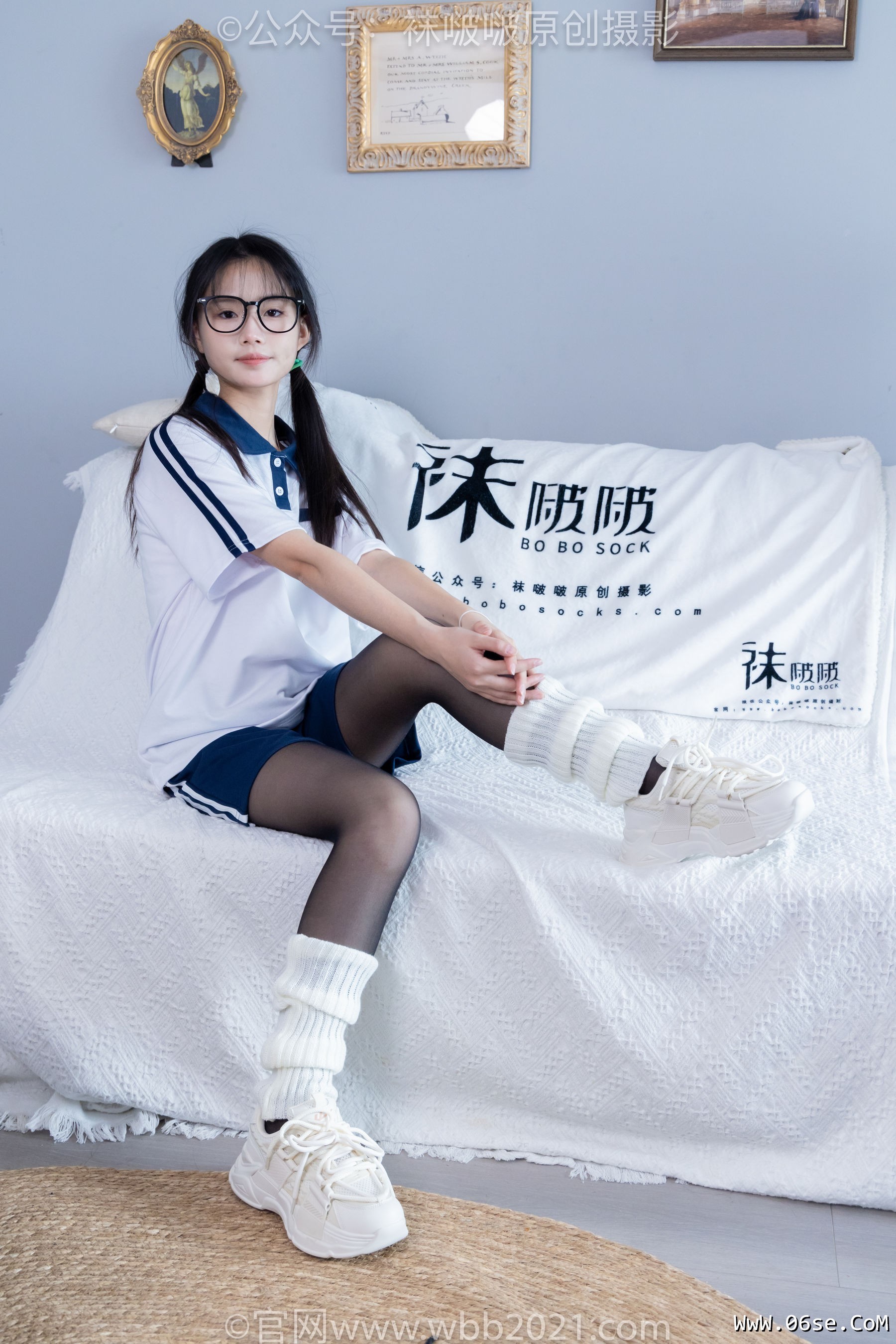 图片[77]-BoBoSocks袜啵啵 No.335 甜甜圈 -校服、运动鞋、薄黑丝、袜套[154P]-六色网