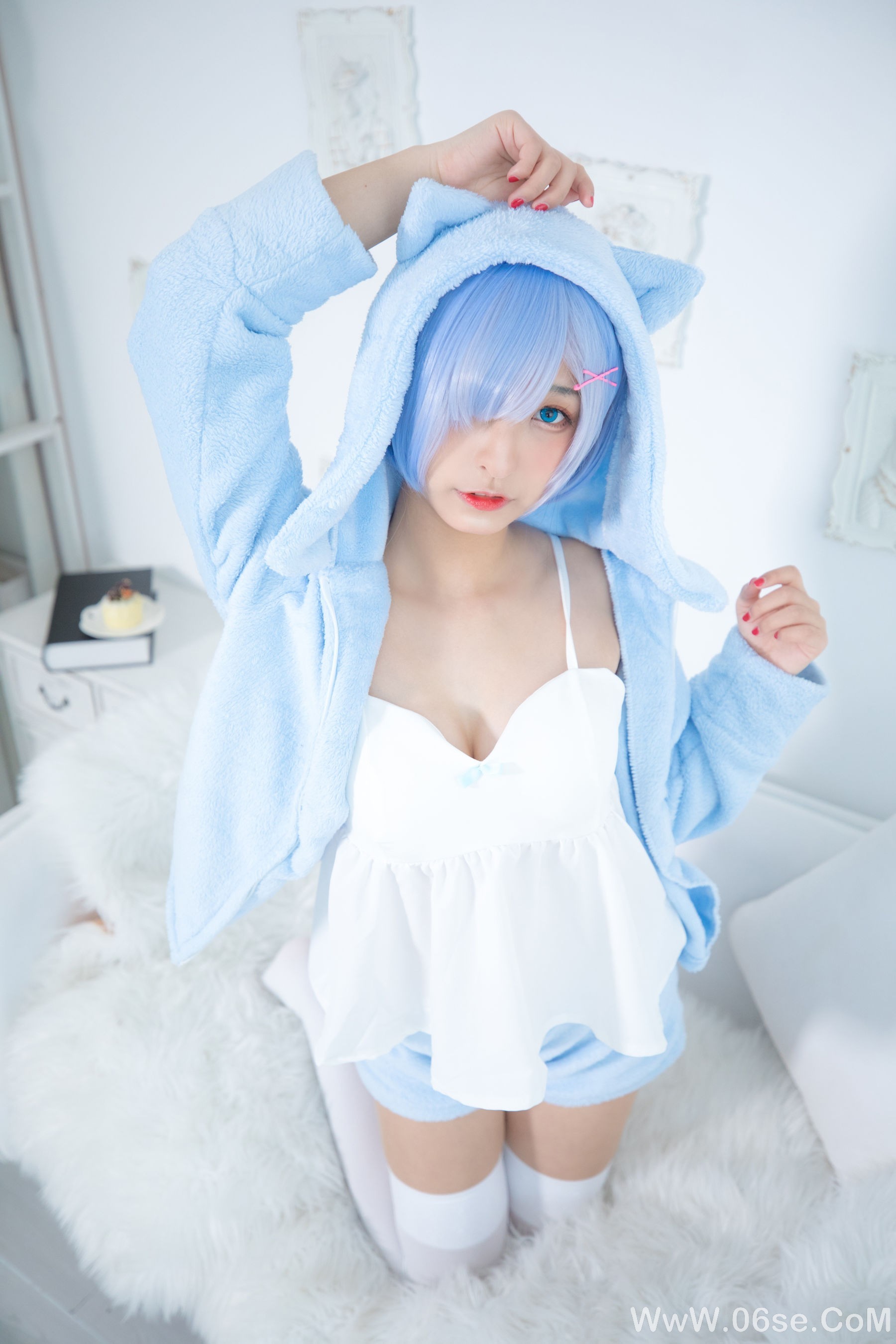 图片[13]-二次元美女古川kagura 蕾姆[100P]-六色网