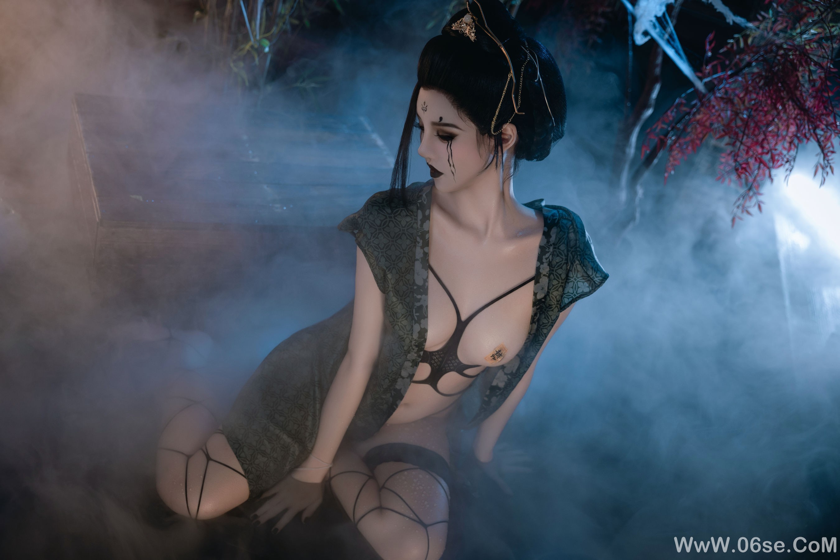 图片[97]-鬼马少女 阿薰kaOri – 黑神话悟空 蜘蛛精 四妹[128P]-六色网