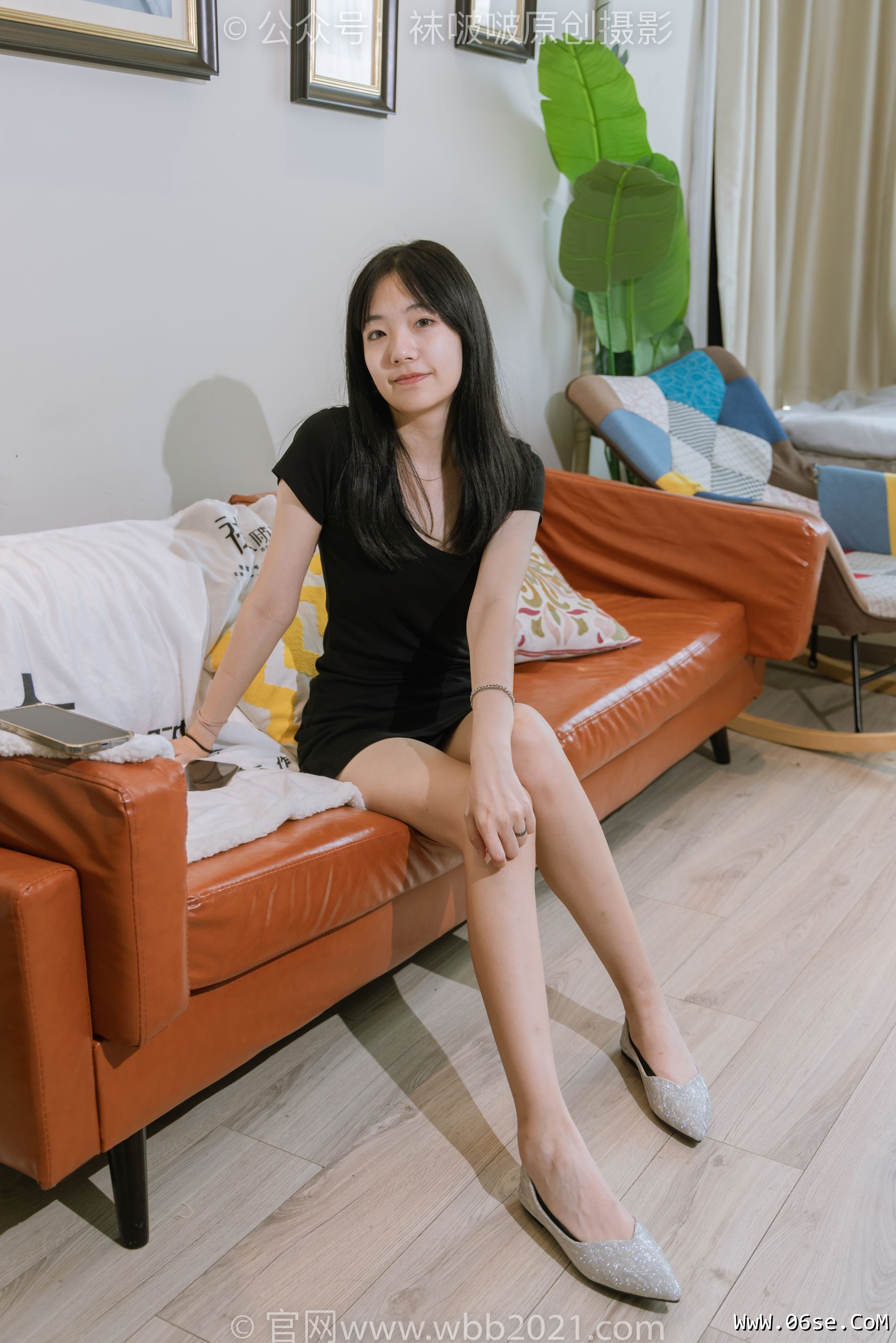 图片[75]-BoBoSocks袜啵啵 No.363 小甜豆 -两双平底鞋、黑色船袜、裸足[140P]-六色网
