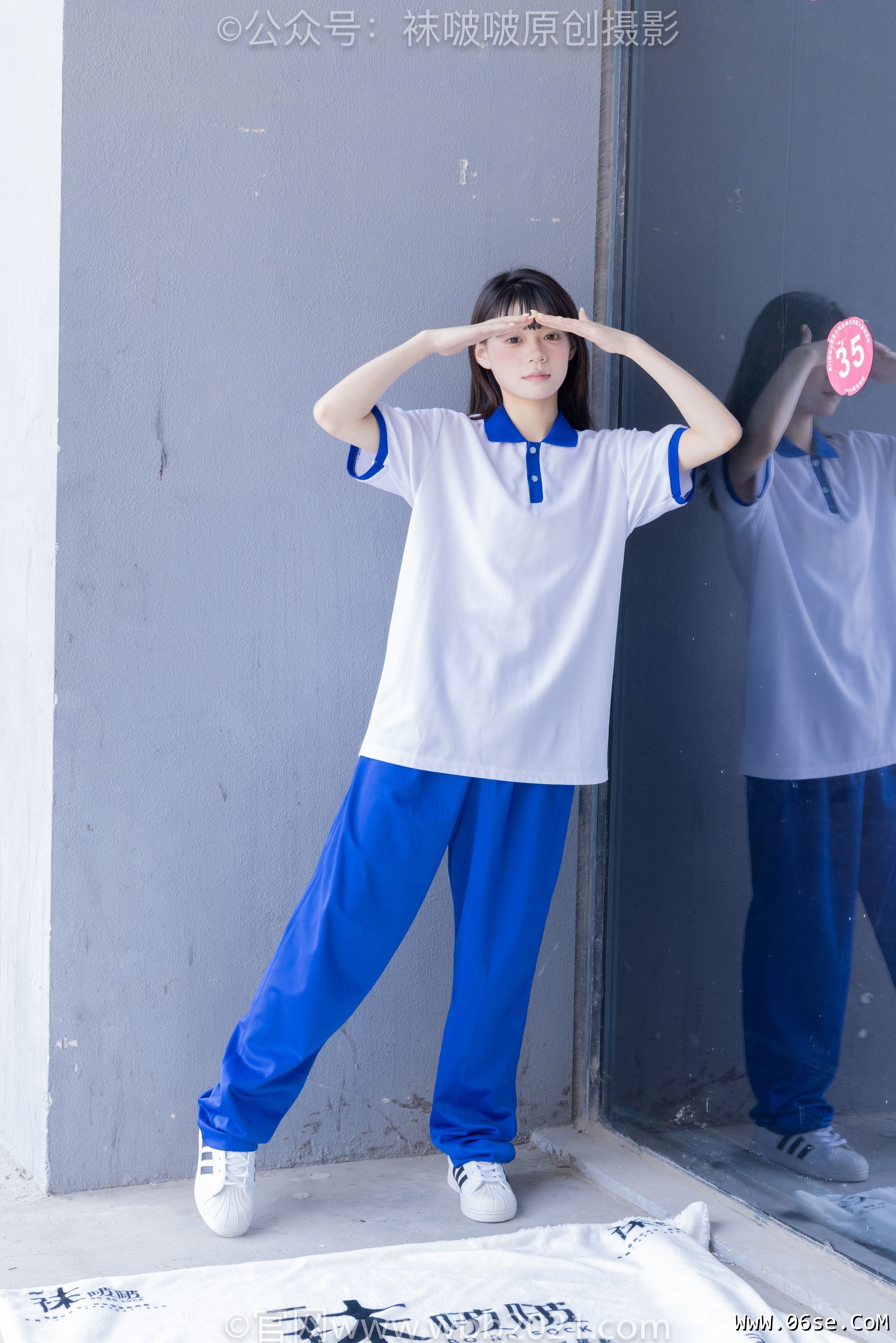 图片[85]-BoBoSocks袜啵啵 No.393 糯米 -板鞋、白棉袜、裸足、校服[150P]-六色网
