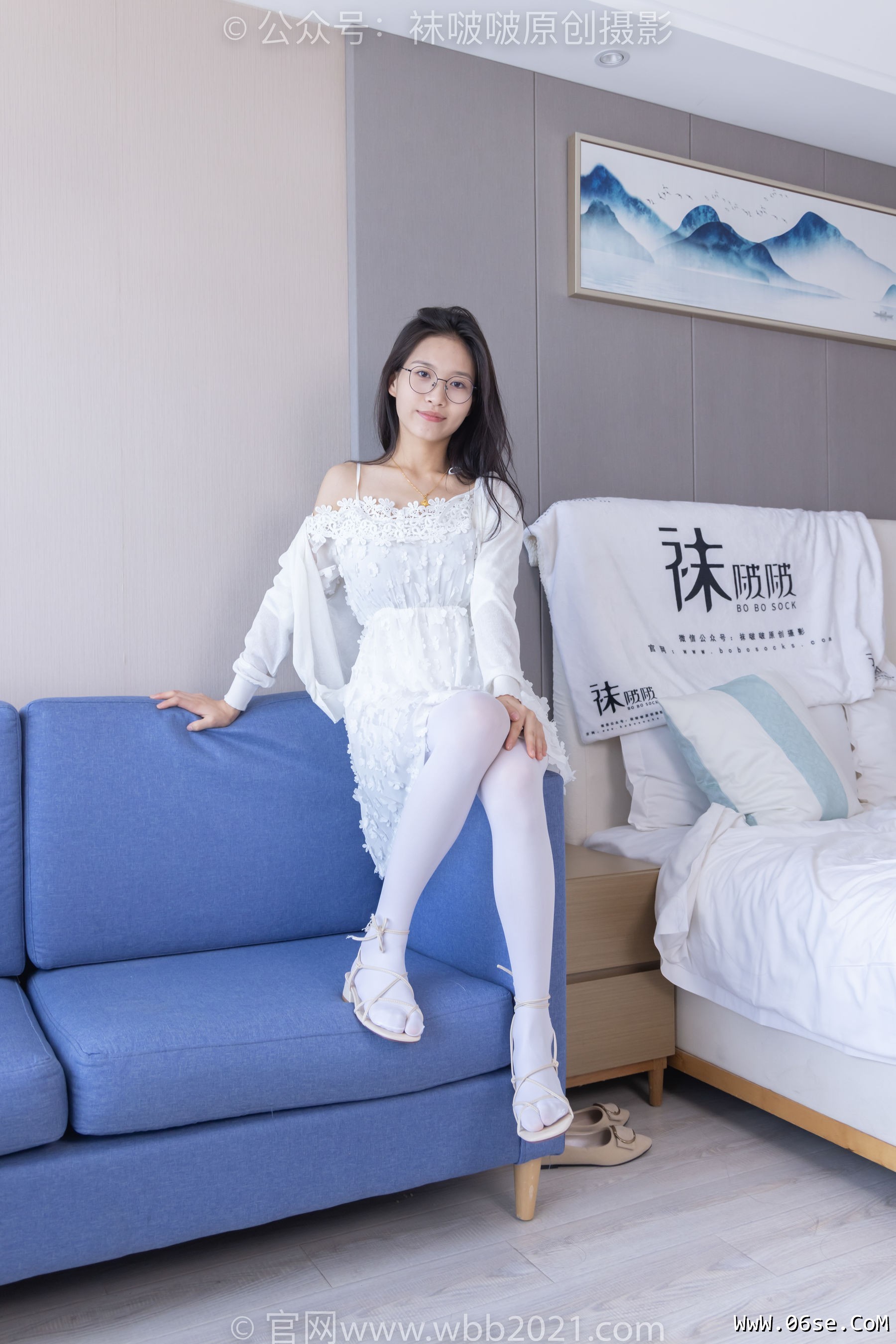 图片[91]-BoBoSocks袜啵啵 No.322 芝士 -两双平底鞋、厚白丝[140P]-六色网