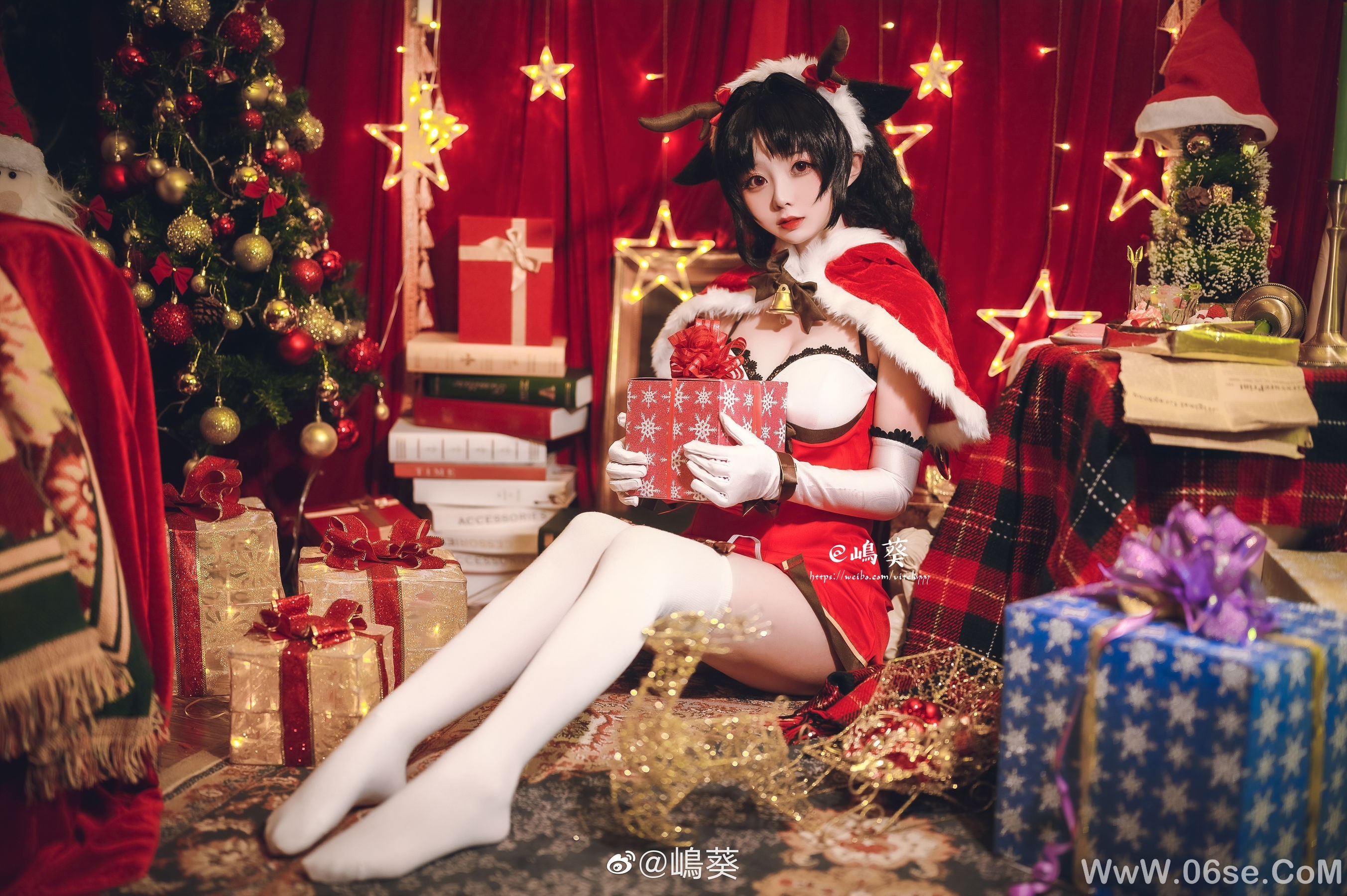 图片[11]-微博美女嶋葵 碧蓝航线 大潮 驯鹿与圣诞礼物[12P]-六色网