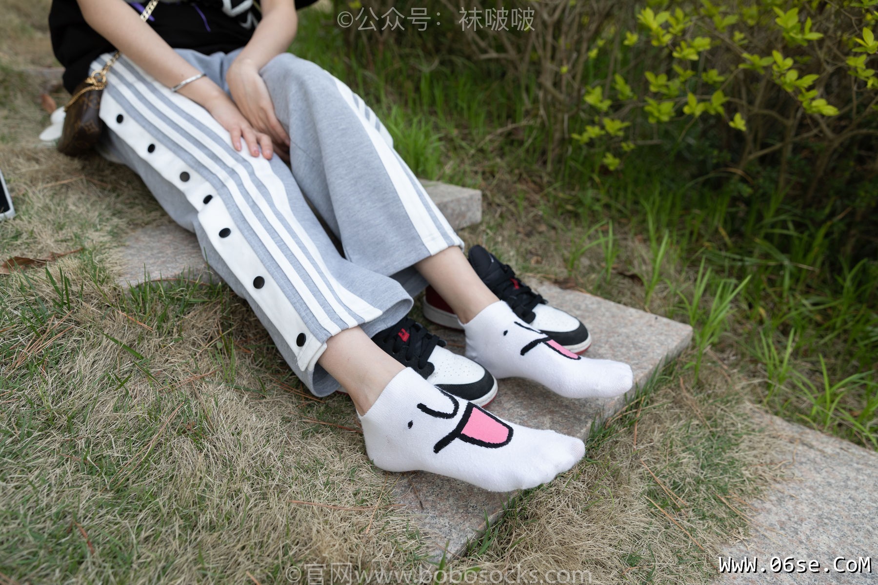 图片[61]-BoBoSocks袜啵啵 No.023 稚予-AJ、白色短棉袜、裸足[119P]-六色网