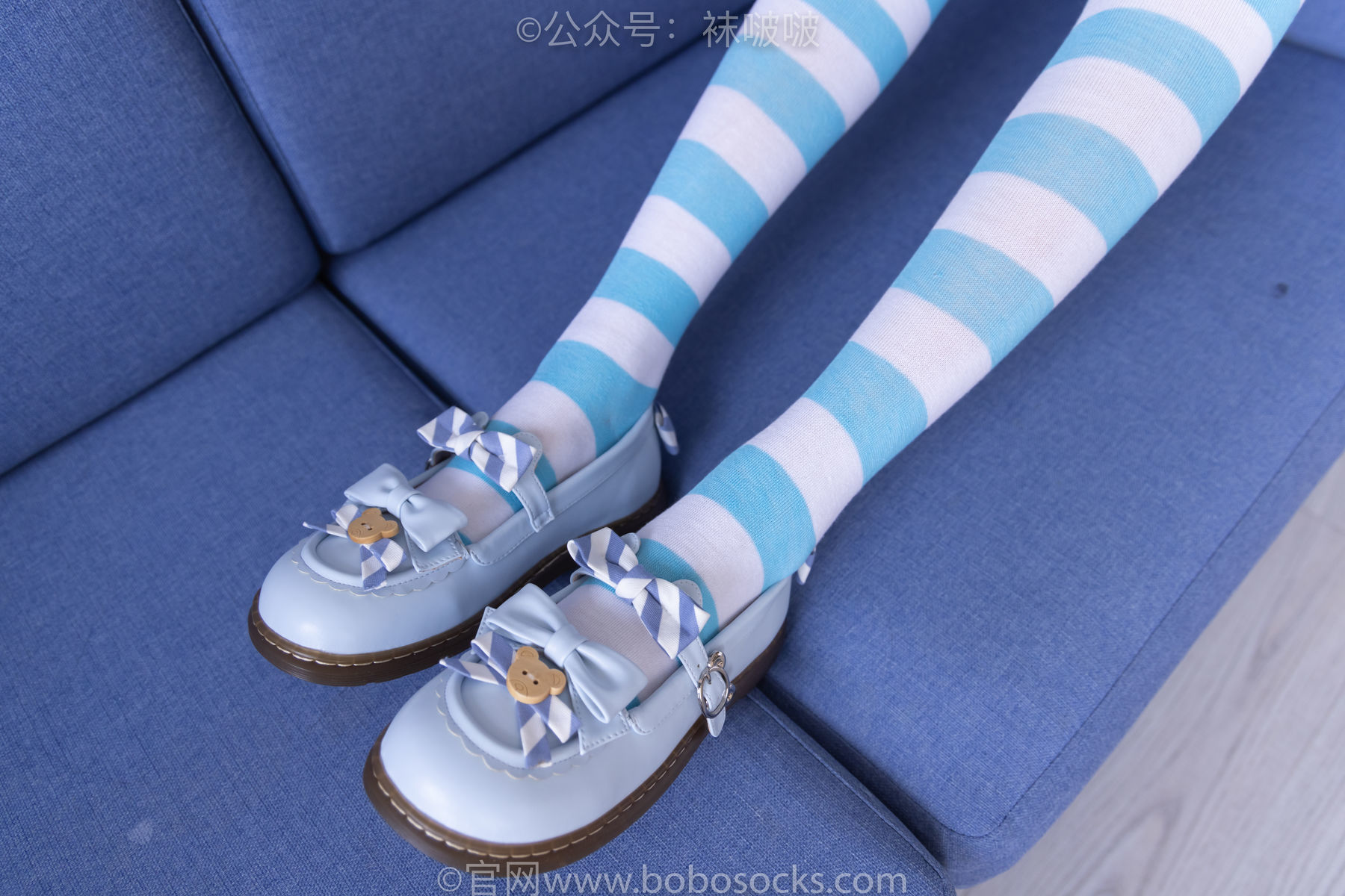 图片[88]-BoBoSocks袜啵啵 No.070 稚予-皮鞋、拖鞋、过膝袜、白棉袜[148P]-六色网