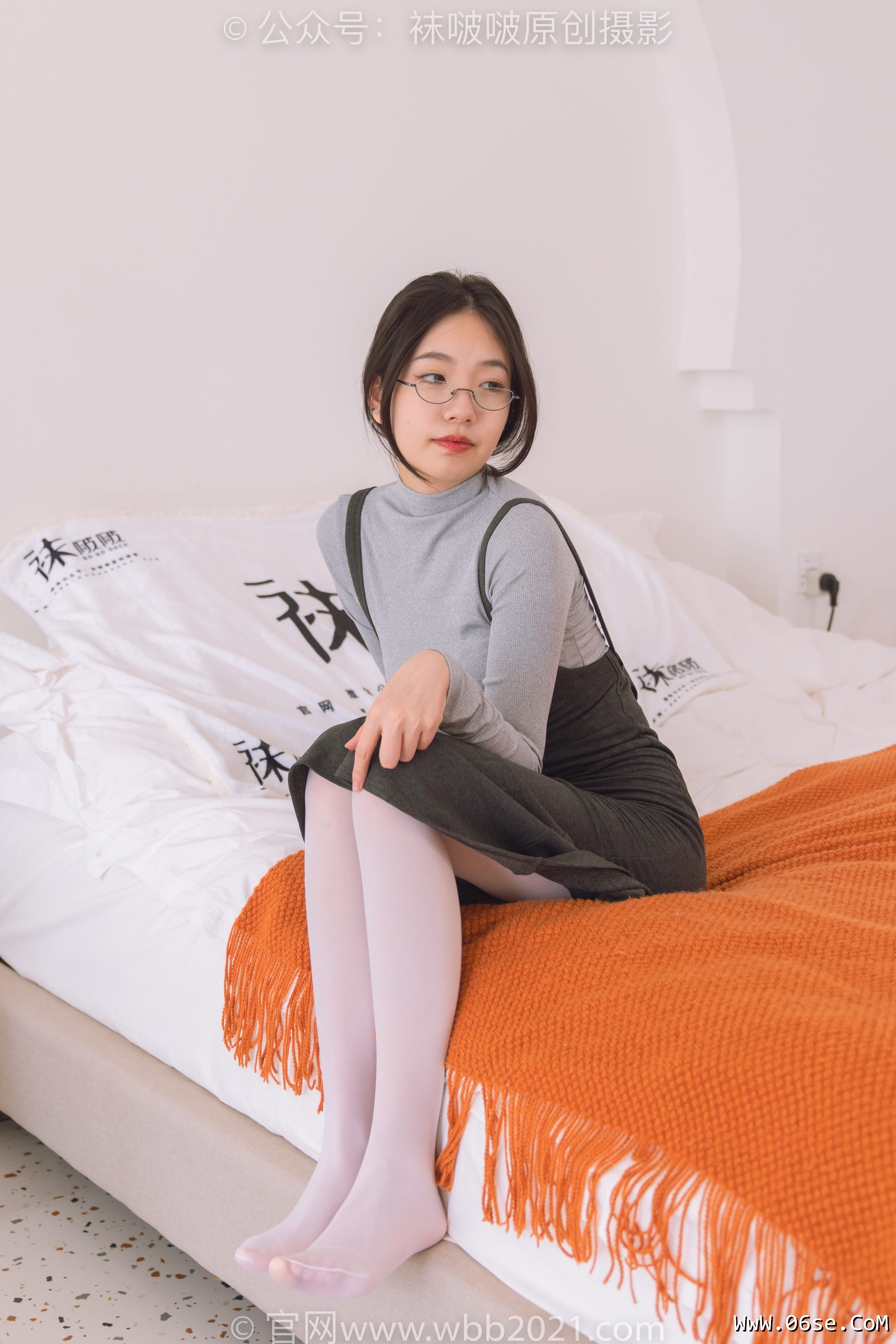 图片[35]-BoBoSocks袜啵啵 No.242 小甜豆-高跟鞋、厚白丝[140P]-六色网