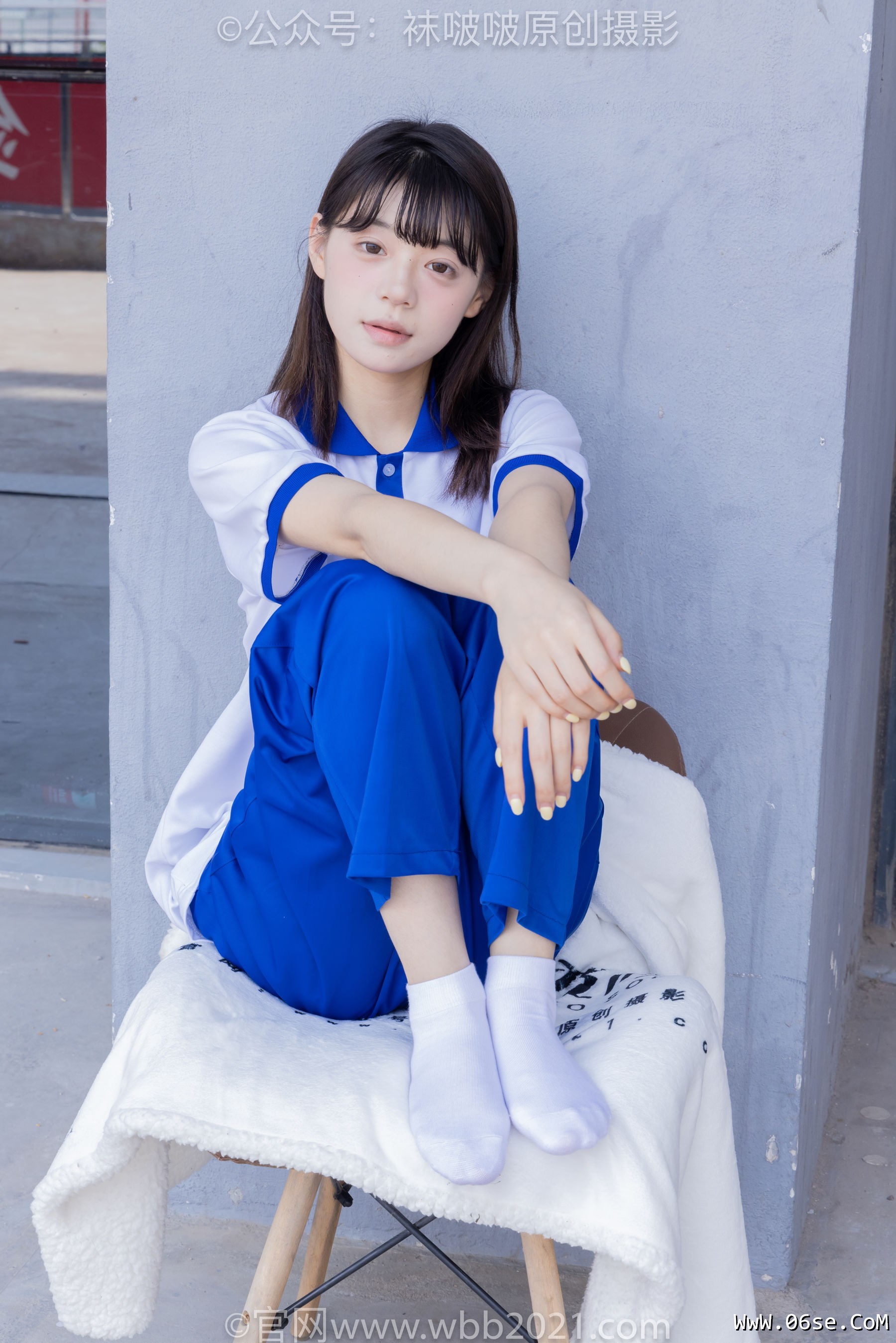 图片[94]-BoBoSocks袜啵啵 No.393 糯米 -板鞋、白棉袜、裸足、校服[150P]-六色网