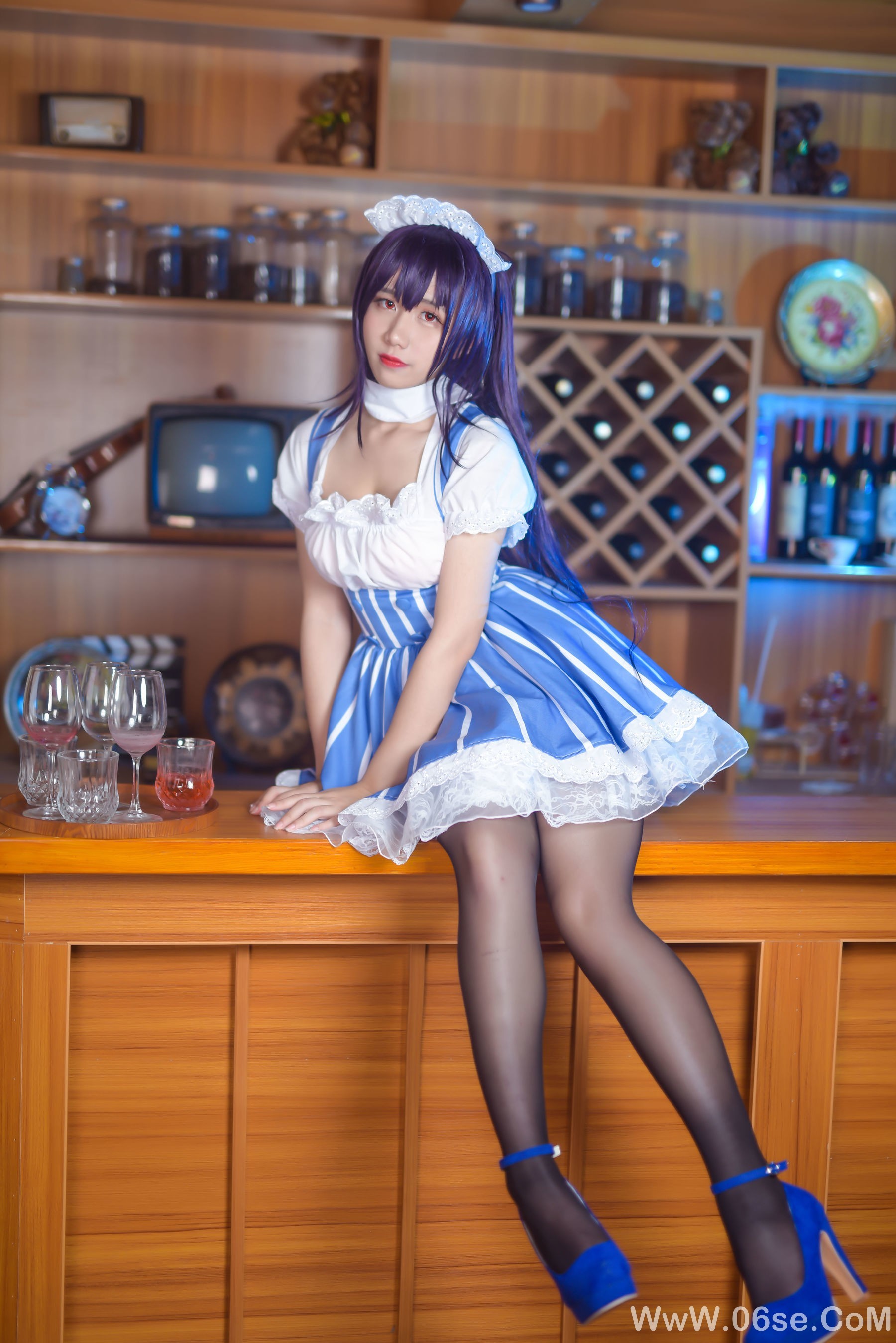图片[14]-动漫博主九曲Jean 加藤惠女仆[34P]-六色网