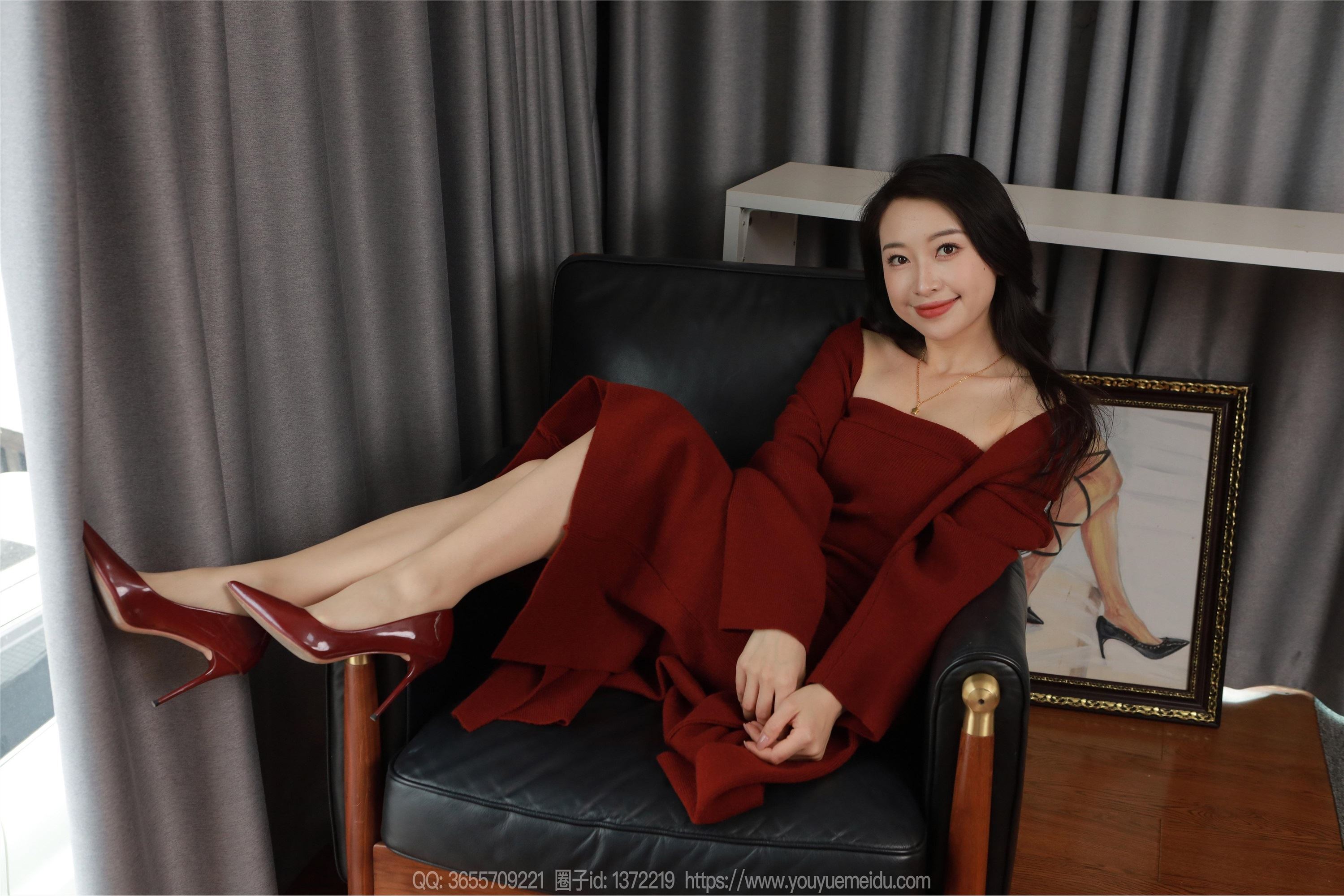 图片[11]-IESS异思趣向 2025.01.31 丝享家 1965 小婕《红色针织裙（下）》[83P]-六色网