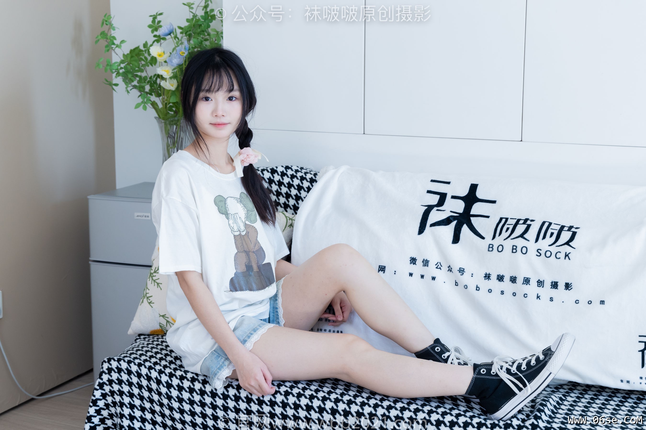 图片[54]-BoBoSocks袜啵啵 No.331 甜甜圈 -板鞋、白棉袜、裸足[144P]-六色网