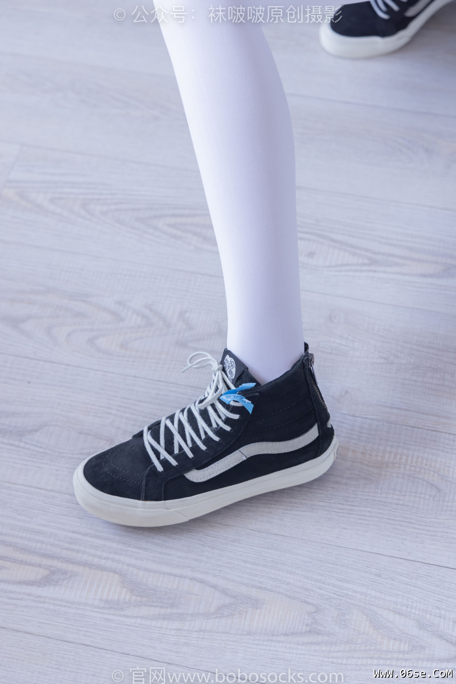 图片[58]-BoBoSocks袜啵啵 No.215 小甜豆-三双帆布鞋板鞋、厚白丝、黑丝[144P]-六色网