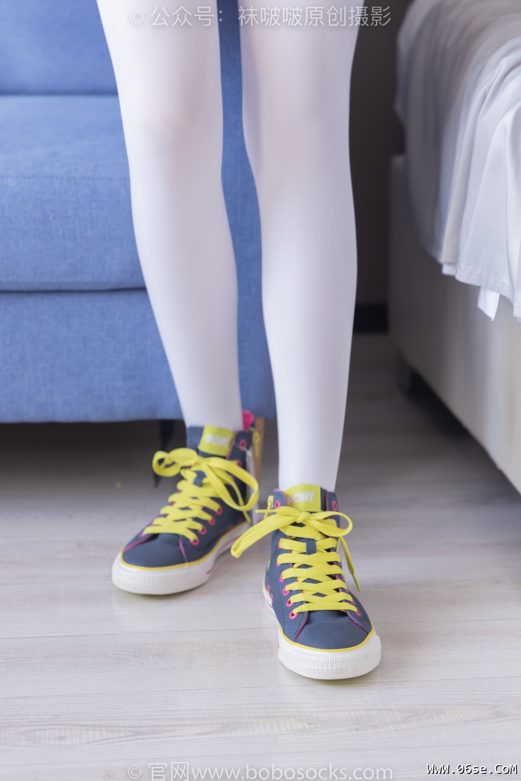 图片[65]-BoBoSocks袜啵啵 No.215 小甜豆-三双帆布鞋板鞋、厚白丝、黑丝[144P]-六色网