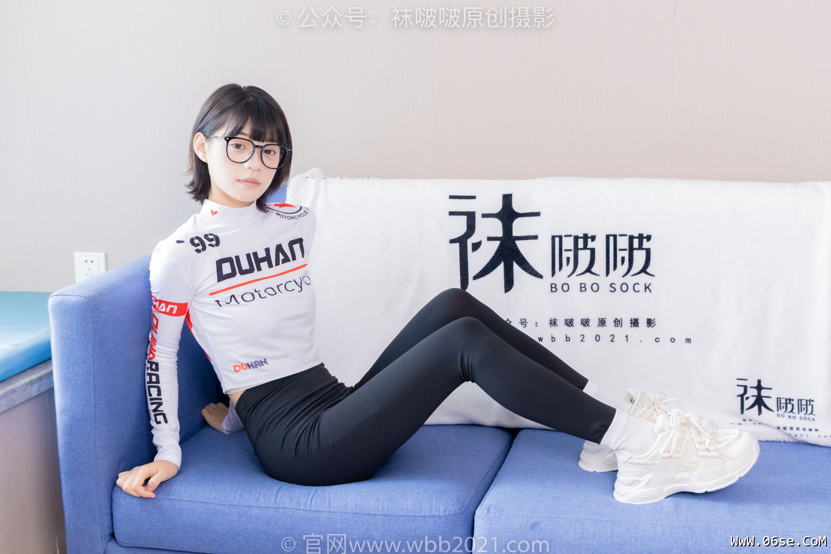 图片[89]-BoBoSocks袜啵啵 No.410 糯米 -运动鞋、白棉袜、肉丝、瑜伽裤裤里丝[145P]-六色网