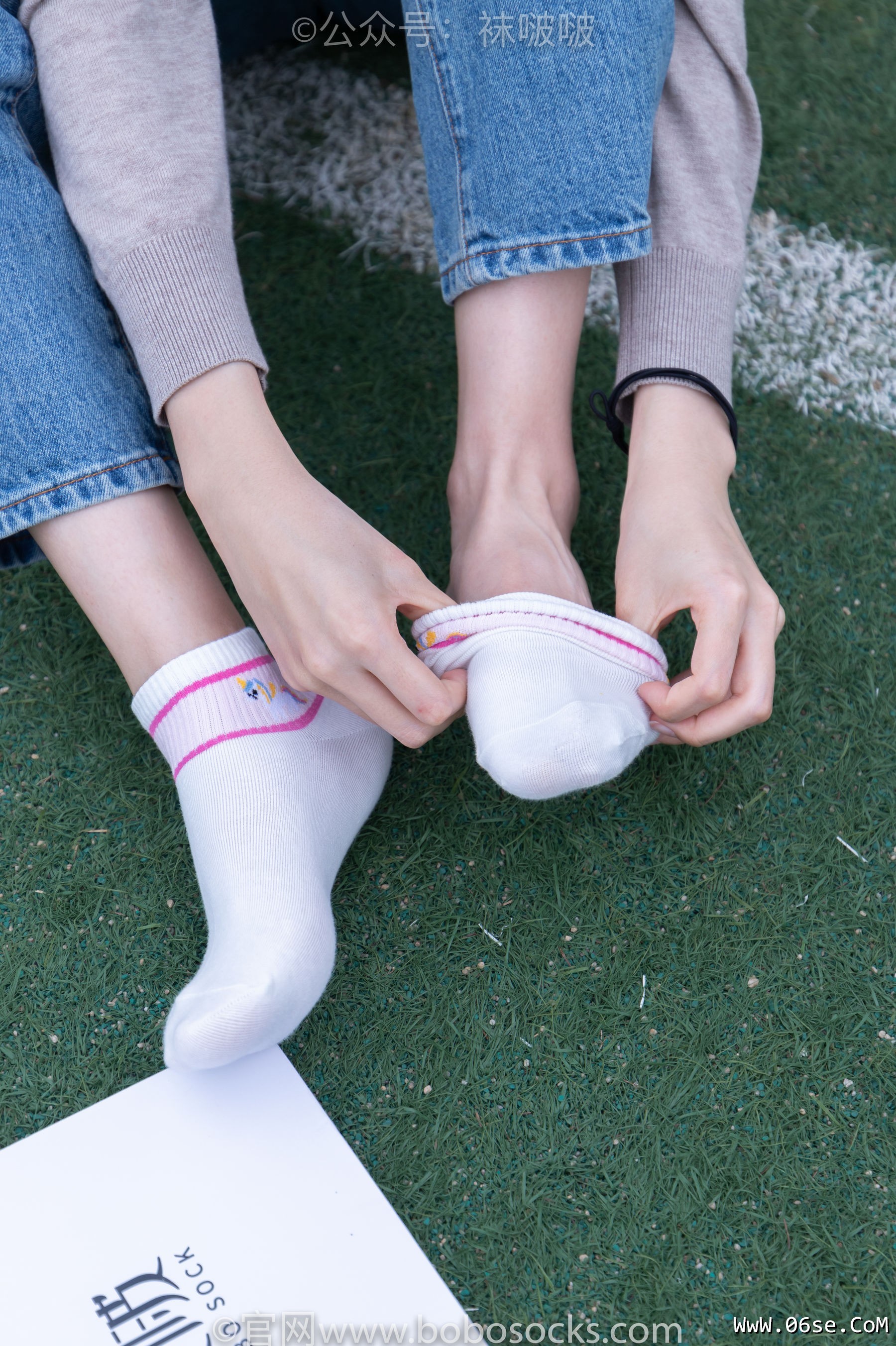 图片[106]-BoBoSocks袜啵啵 No.004 泡芙-vans帆布鞋、白棉袜、裸足[127P]-六色网