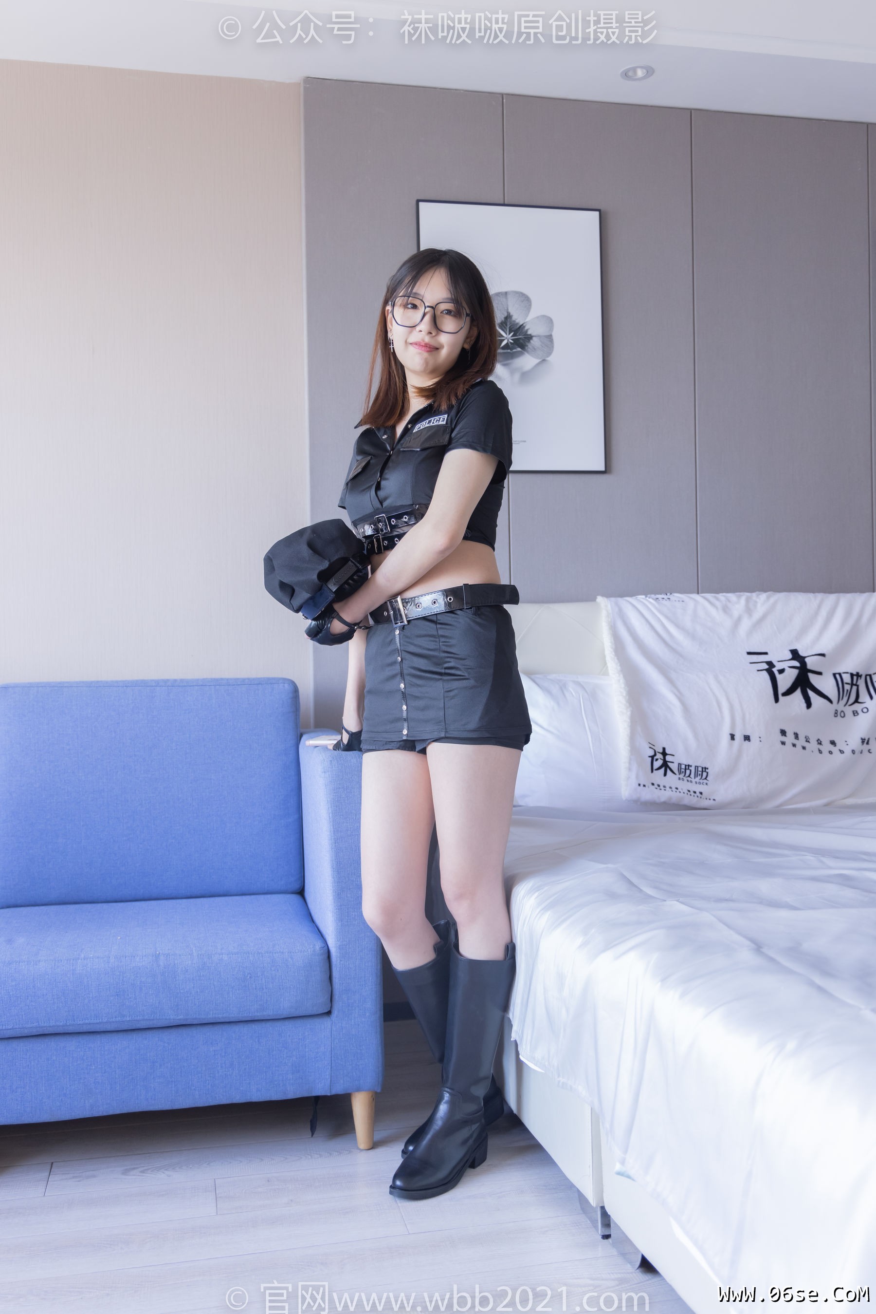 图片[90]-BoBoSocks袜啵啵 No.254 小甜豆 -长靴、白棉袜、裸足、小女警[144P]-六色网