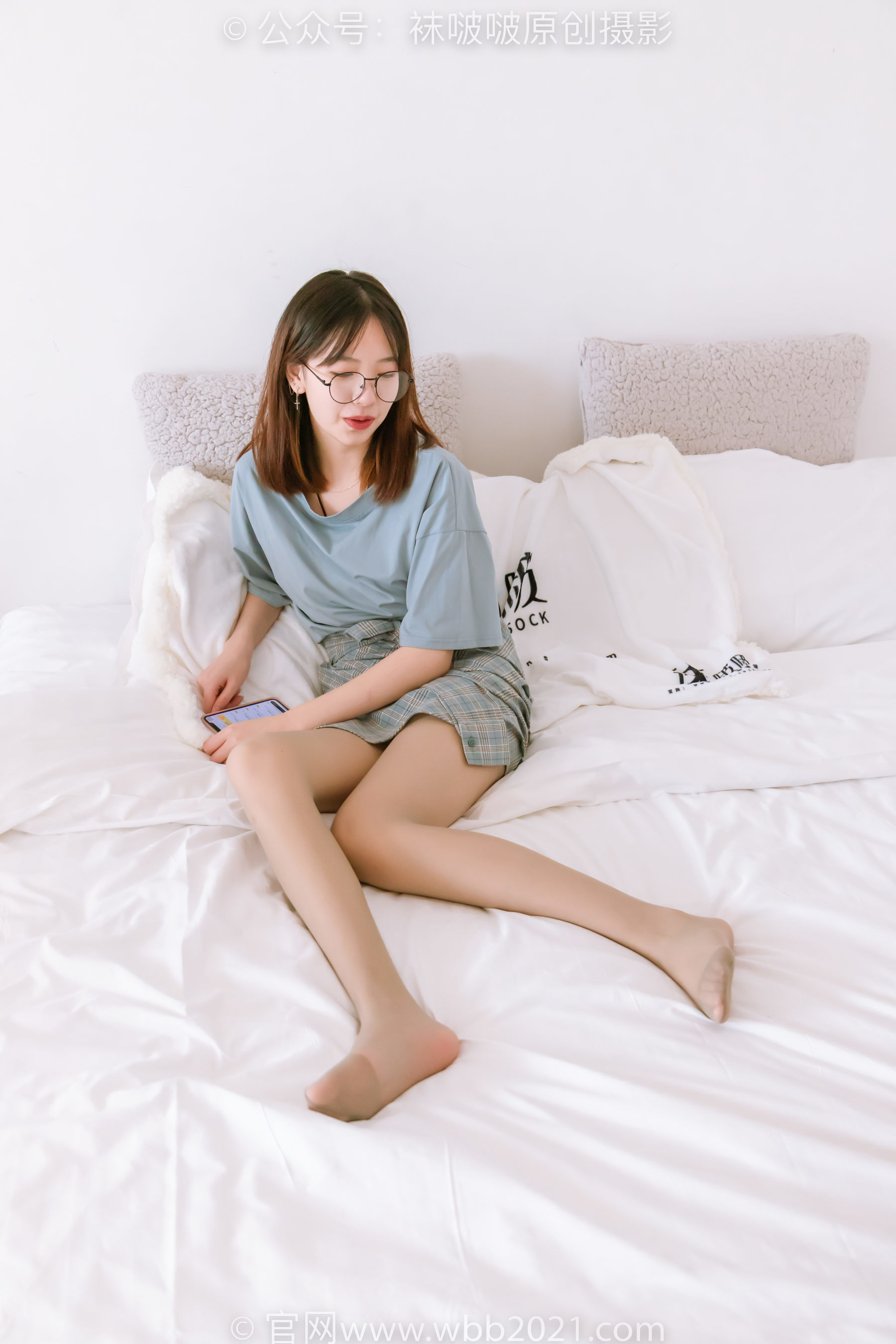 图片[85]-BoBoSocks袜啵啵 No.239 小甜豆-棉拖鞋、灰丝、裸足[140P]-六色网