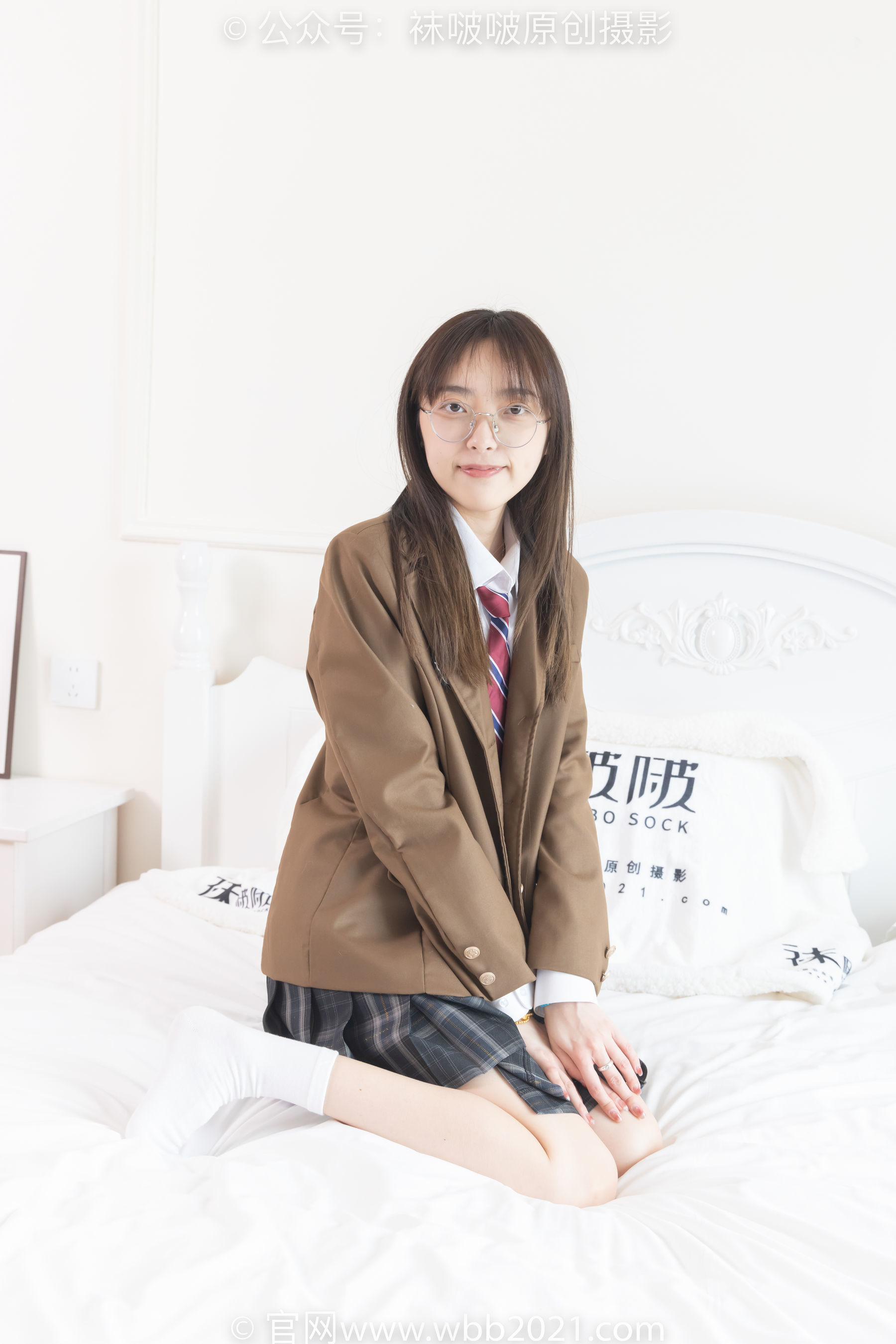 图片[59]-BoBoSocks袜啵啵 No.370 稚予 -板鞋、白棉袜、灰色棉船袜[140P]-六色网
