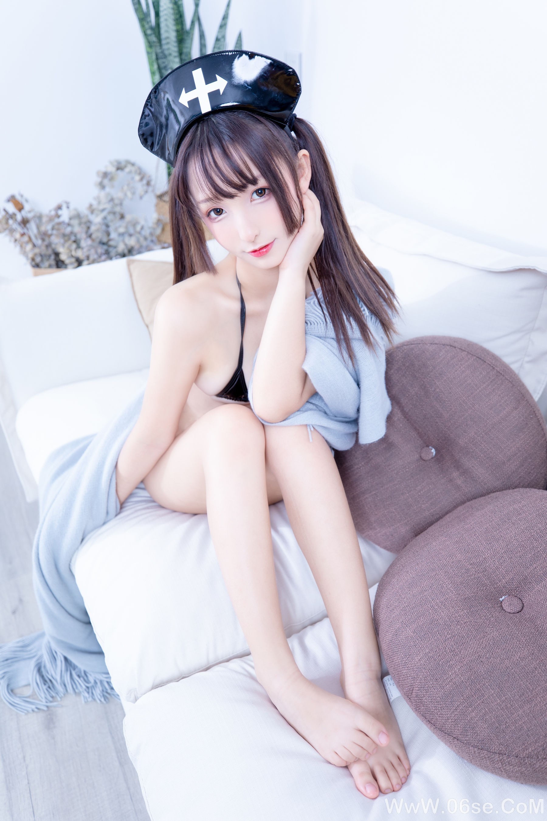 图片[134]-萝莉神楽板真冬 暗黑护士 空気なし[150P]-六色网